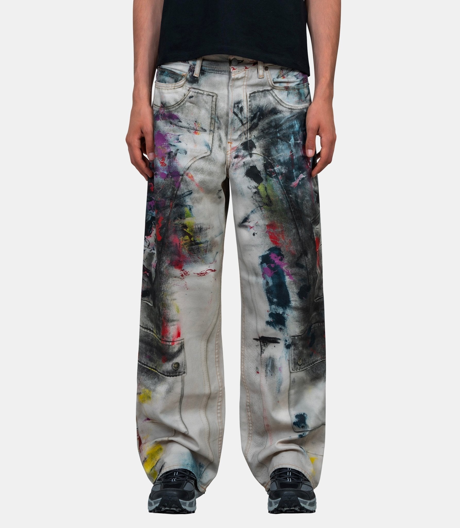Jean imprimé digital - CK0133 - AOL - S - Acne studios