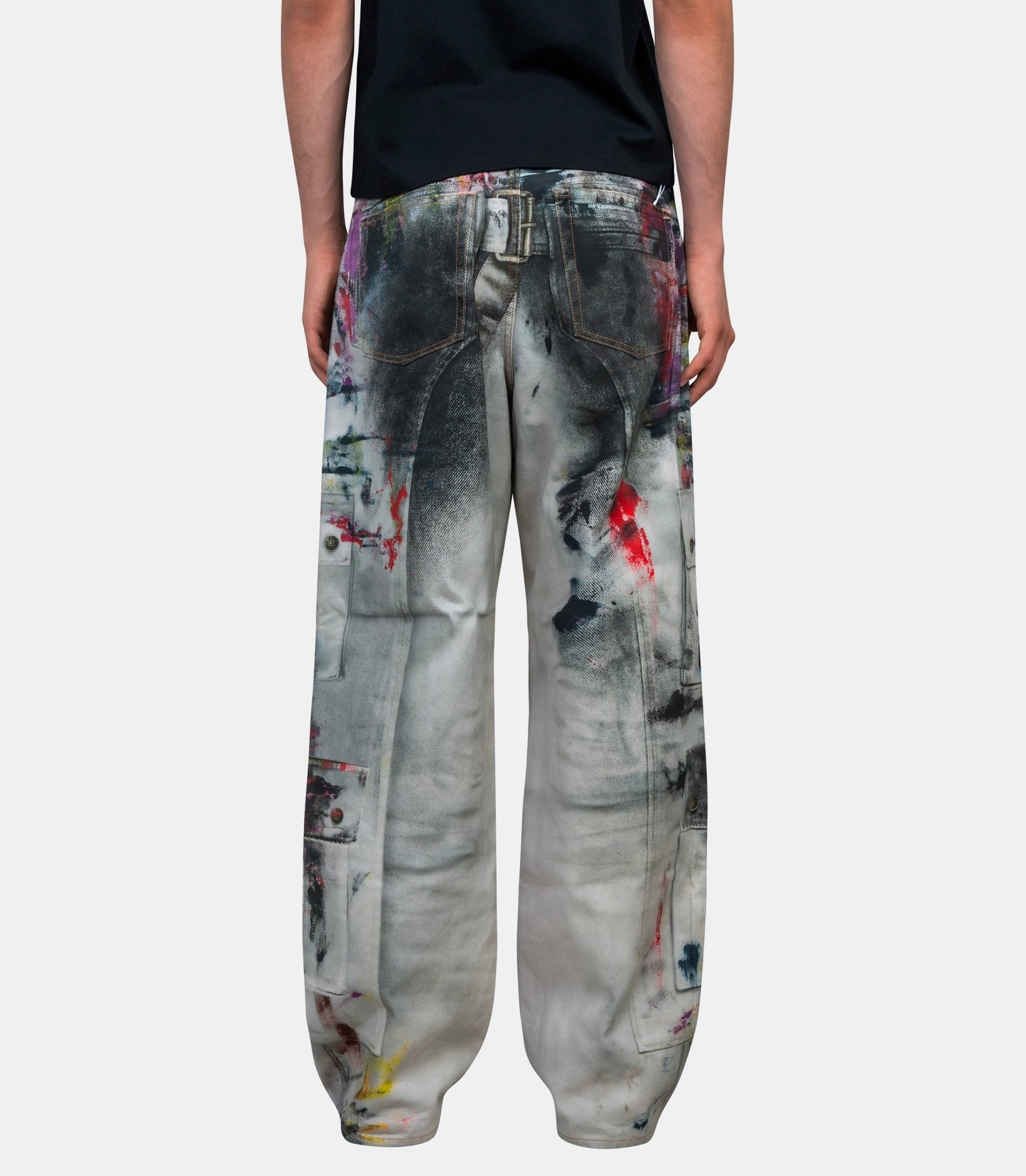 Jean imprimé digital - CK0133 - AOL - S - Acne studios
