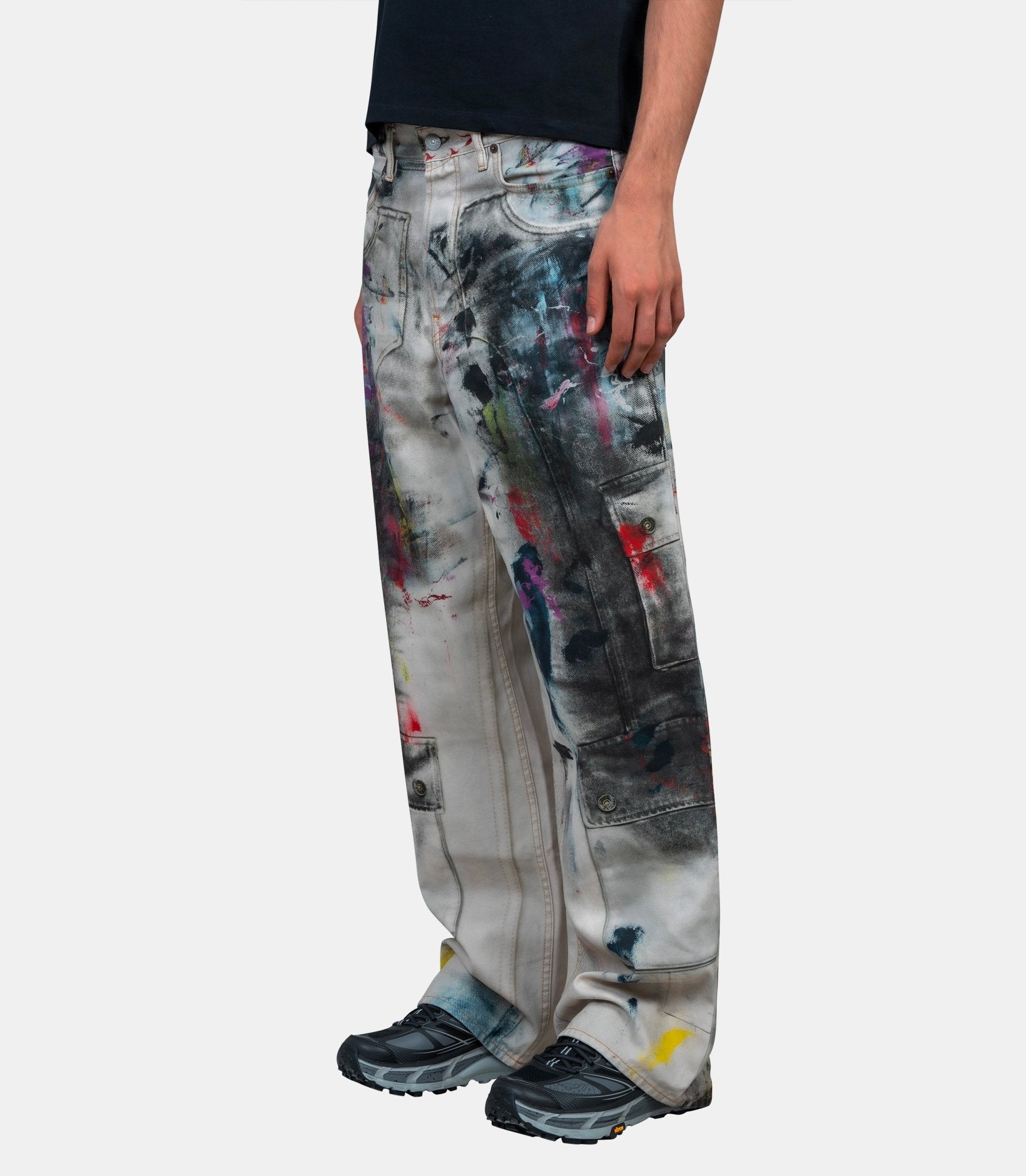 Jean imprimé digital - CK0133 - AOL - S - Acne studios