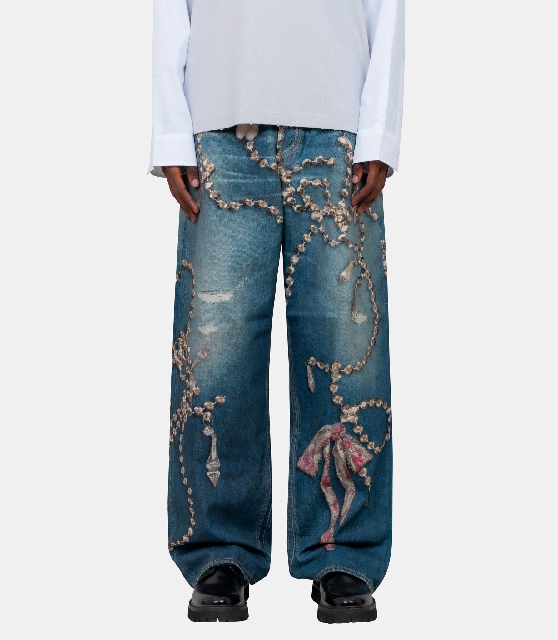 Jean imprimé digital - CK0135-AUZ-S - Acne studios