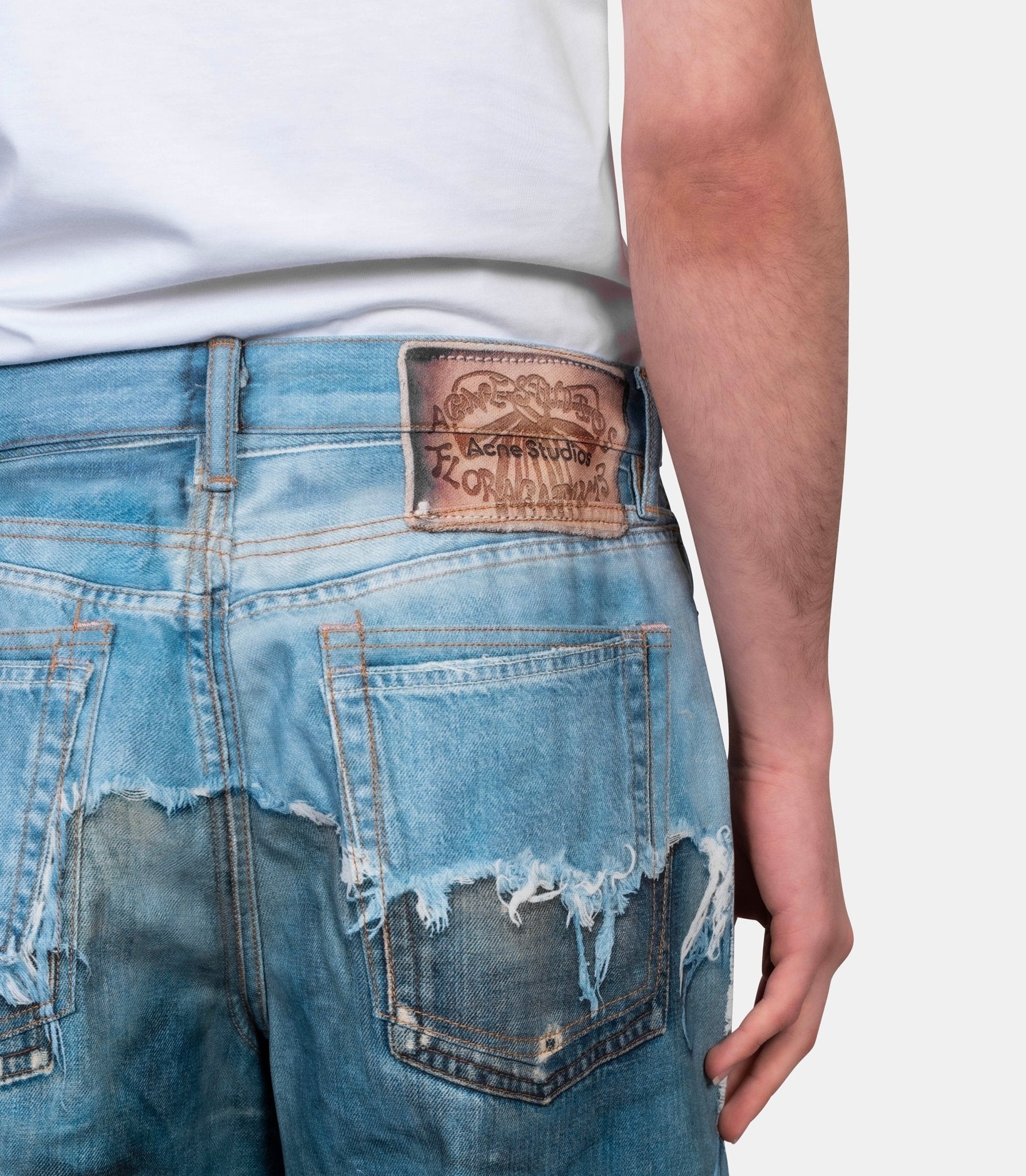 Jean imprimé digital - CK0140-AUZ-XS - Acne studios