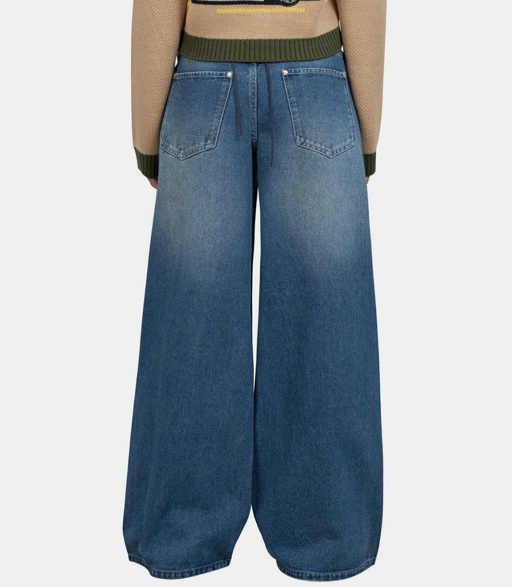 Jean large à taille basseVOL2513 - BLUEWASH - 6House of sunny