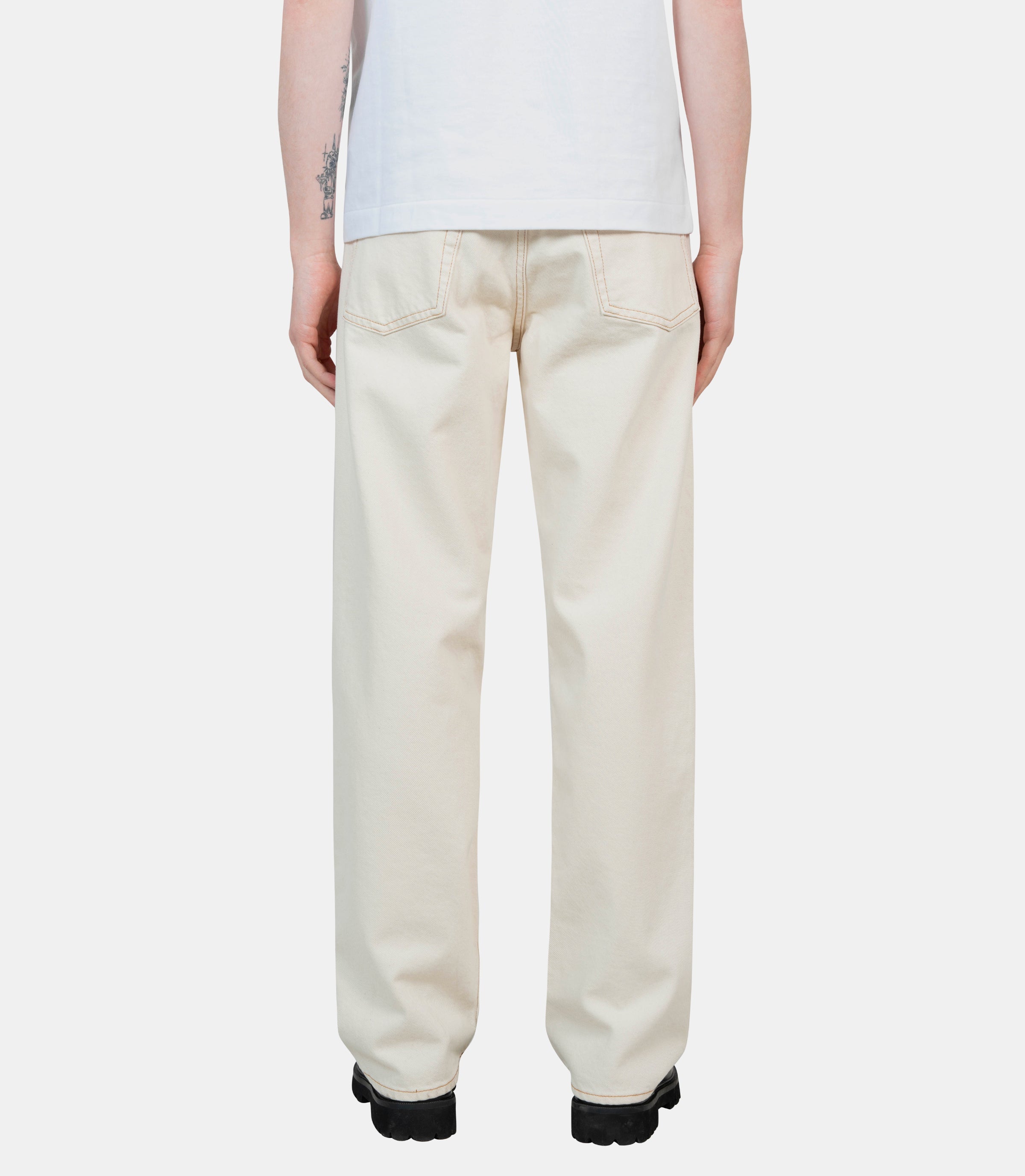 Deuxieme Classe Loose Jeans ホワイト34 Loose jeans - Family 3.0