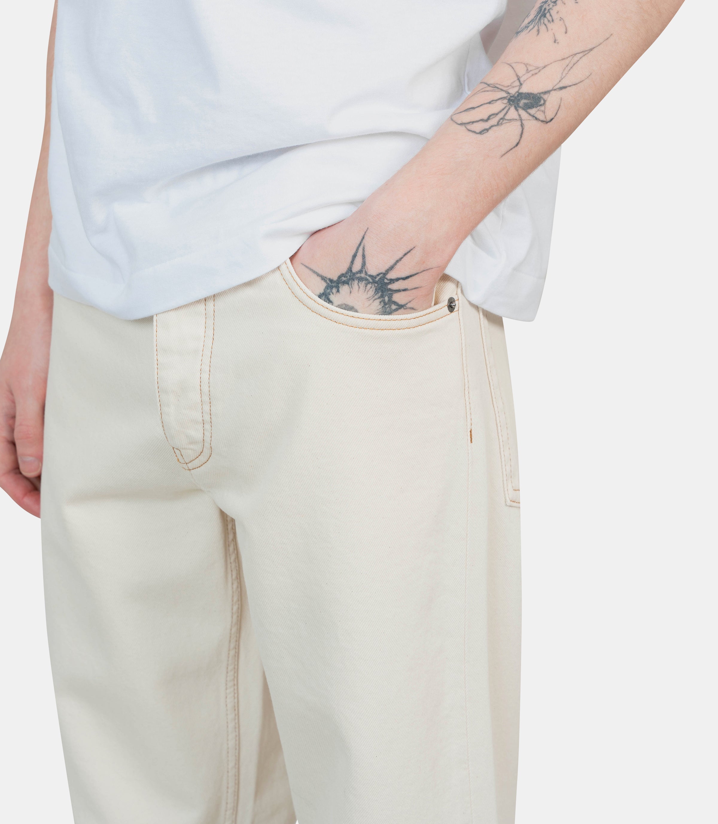 Jean loose5123 - ECRUCONTRAST - 30Sunflower