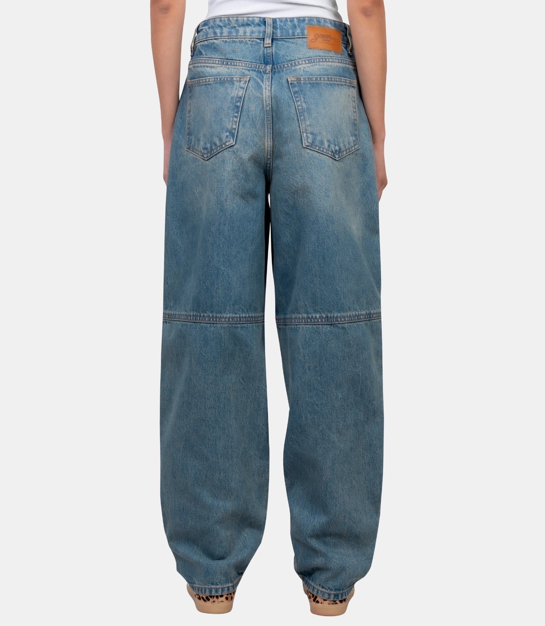 Jean rigide délavé stary - A1100084-567-24 - Ganni
