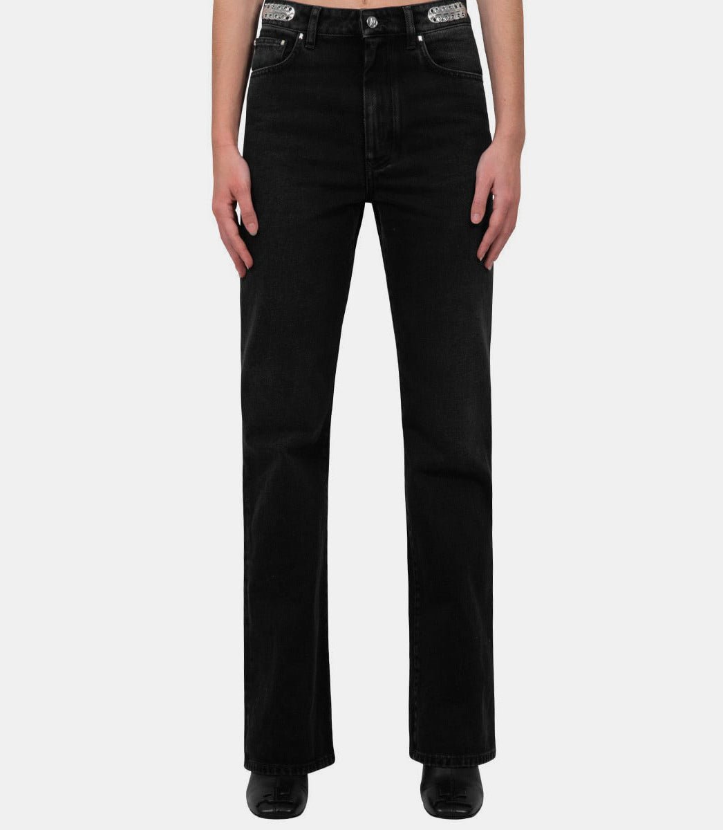 Jean signature avec pastilles argentées24PCPA245C00500 - P001 - SS24 - 25Rabanne