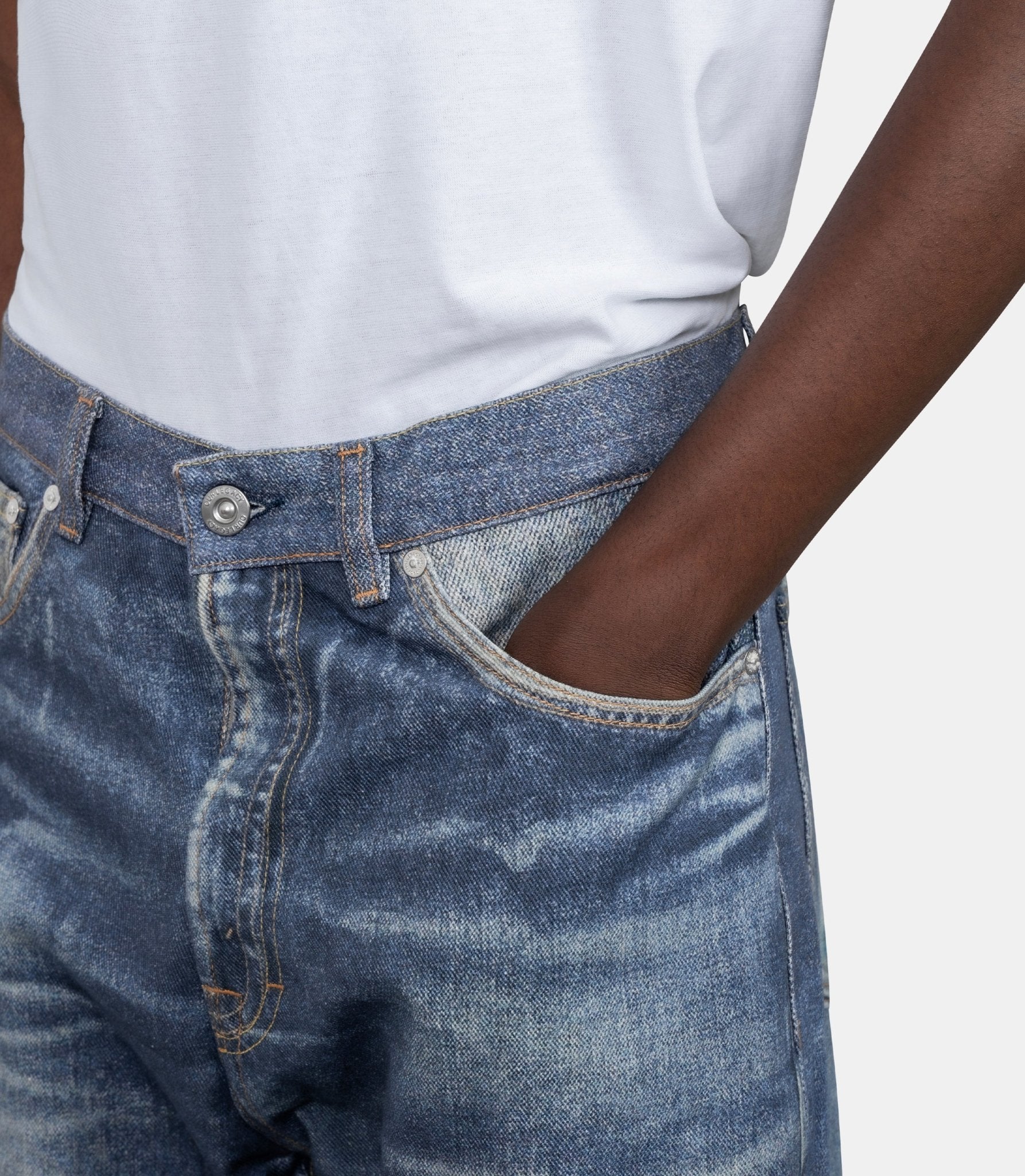 Jean third cut azure print-M4265TAZ-Azur-29-Our legacy