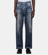 Jean third cut azure print-M4265TAZ-Azur-29-Our legacy