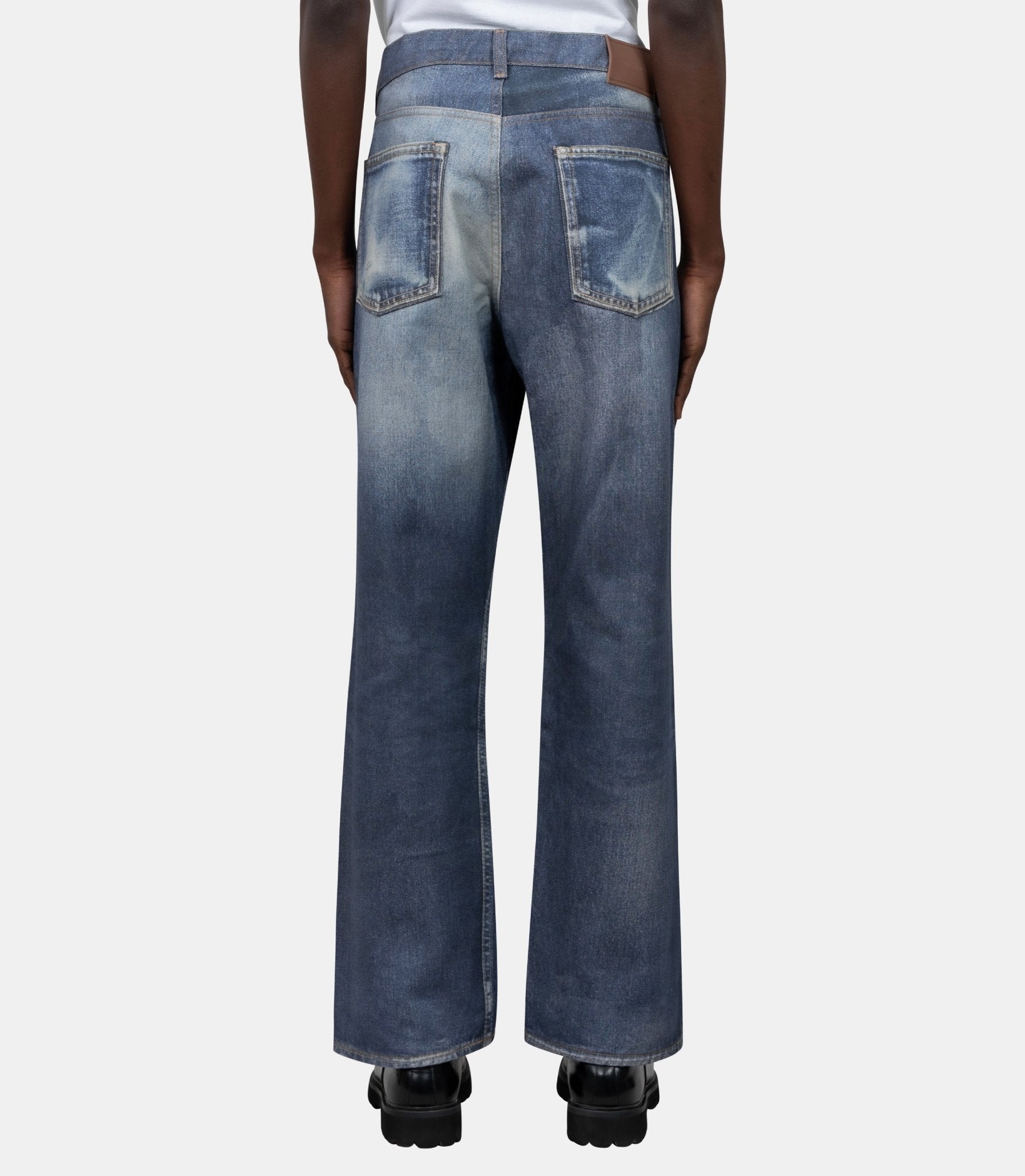 Jean third cut azure print-M4265TAZ-Azur-29-Our legacy