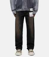 Jean zippé amateurA13PT022 - BLACK - FW24 - 46Mihara yasuhiro