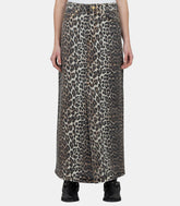 Jupe longue en denim impriméJ1445 - 943 - 34Ganni