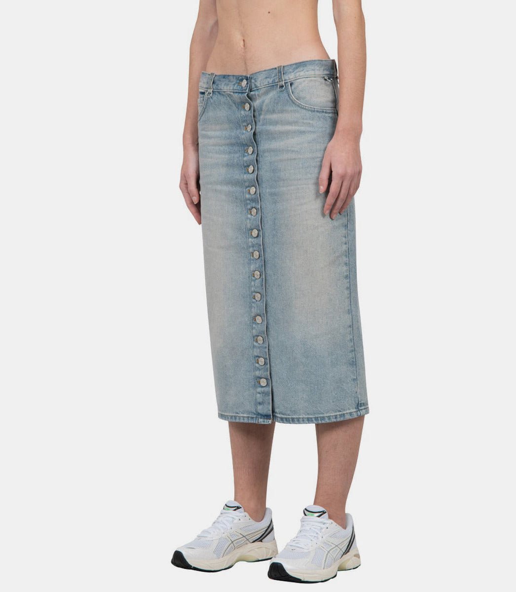 Jupe multiflex en denim124DJU155DE0016 - 7011 - SS24 - 36Courrèges