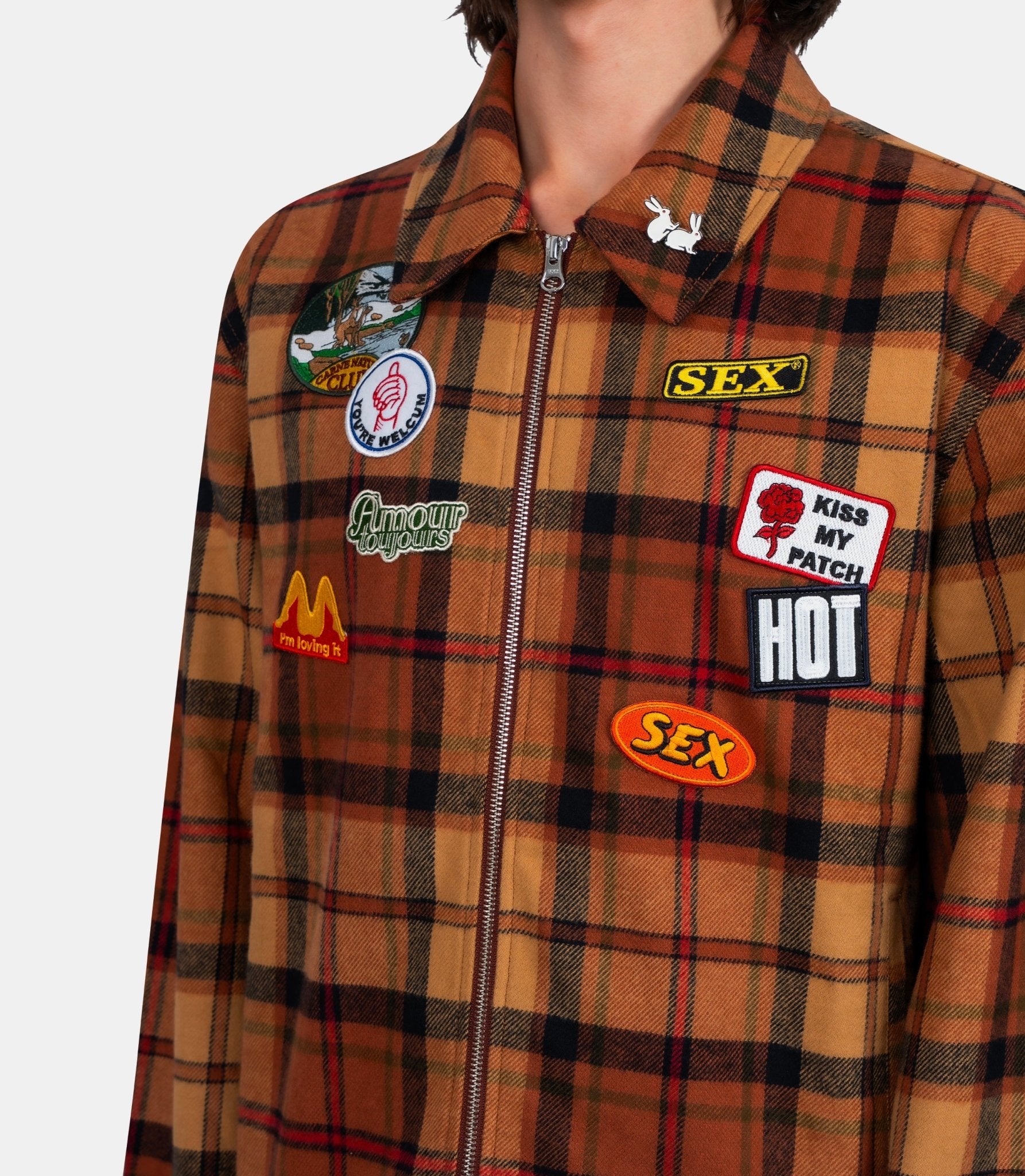 Kiss my patch - AW25FJK0101 - M - Carne bollente