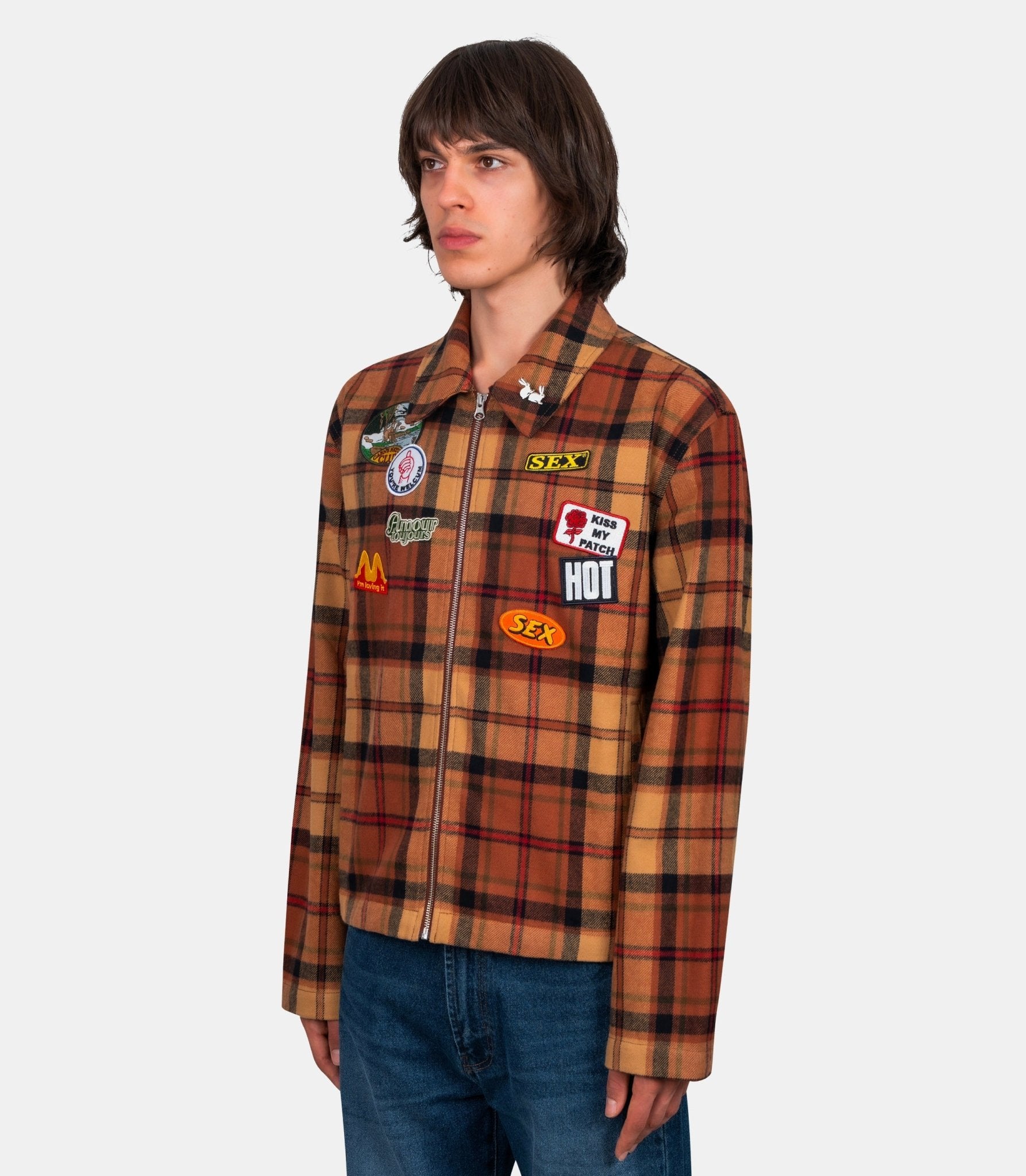 Kiss my patch - AW25FJK0101 - M - Carne bollente