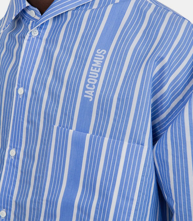 La chemise cuadro rayée24E245SH080 - 1566 - 3EV - SS24 - 46Jacquemus