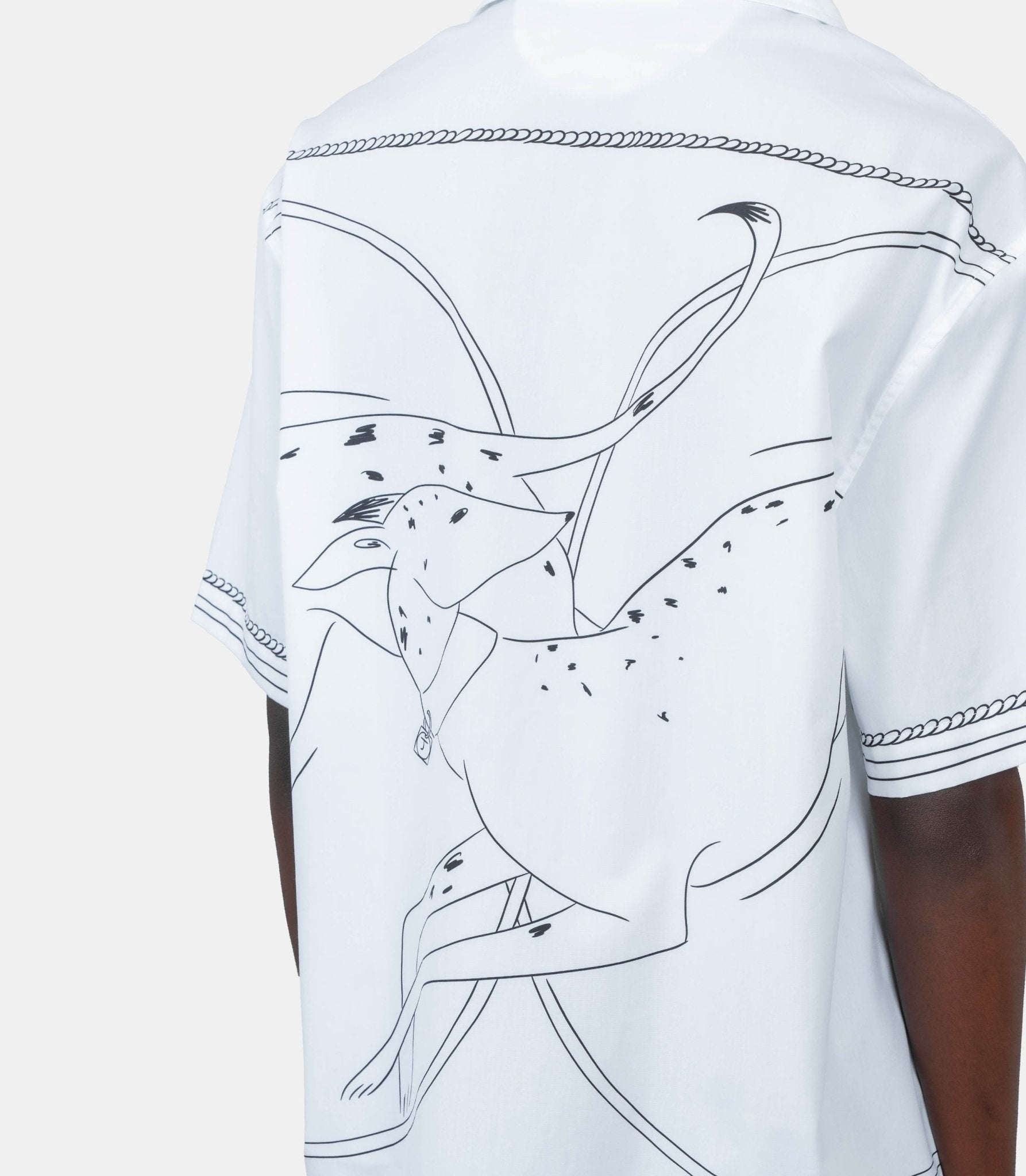 La chemise jean - 25HSHM00200BW00691 - 1KT - 46 - Jacquemus