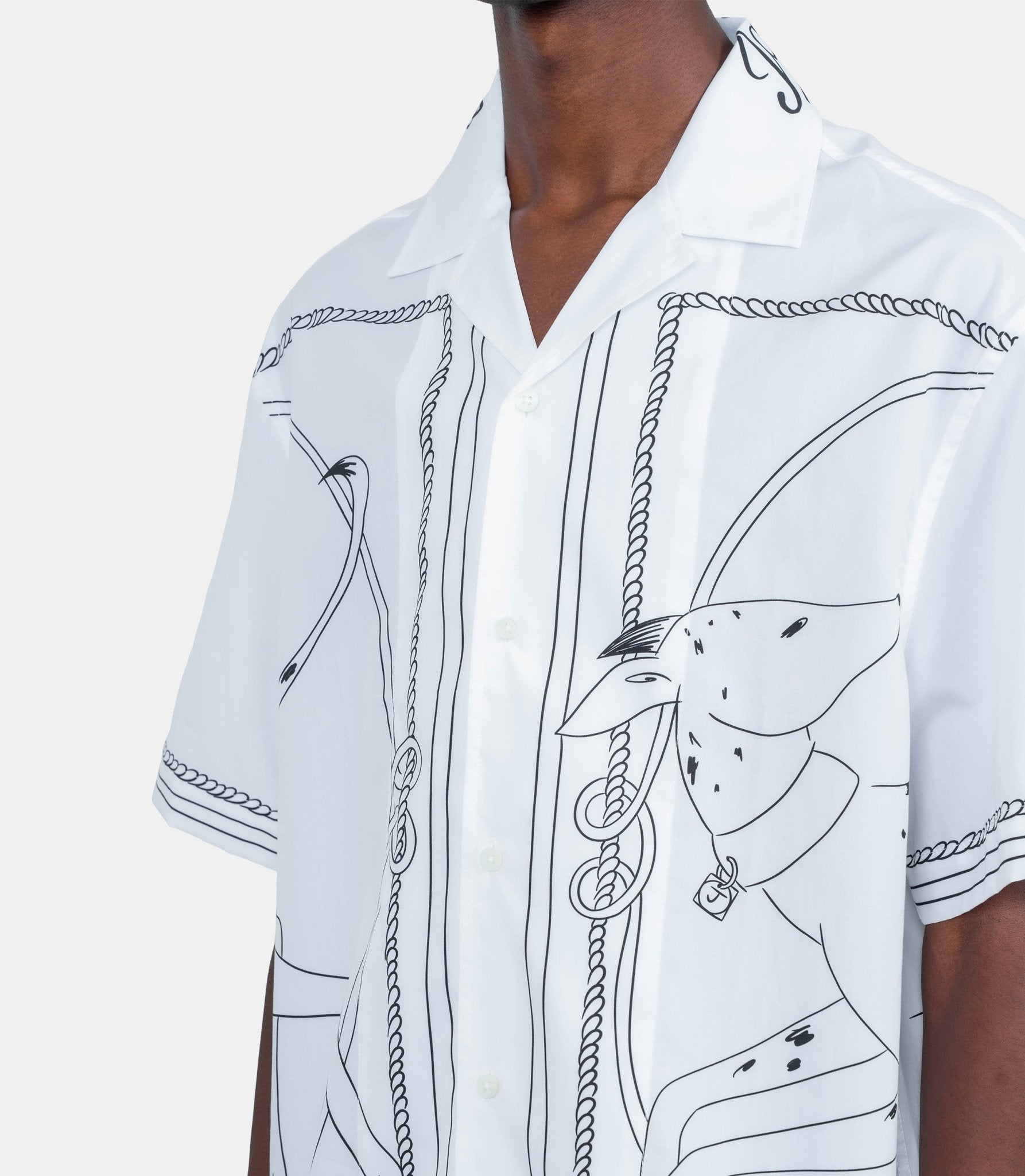 La chemise jean - 25HSHM00200BW00691 - 1KT - 46 - Jacquemus