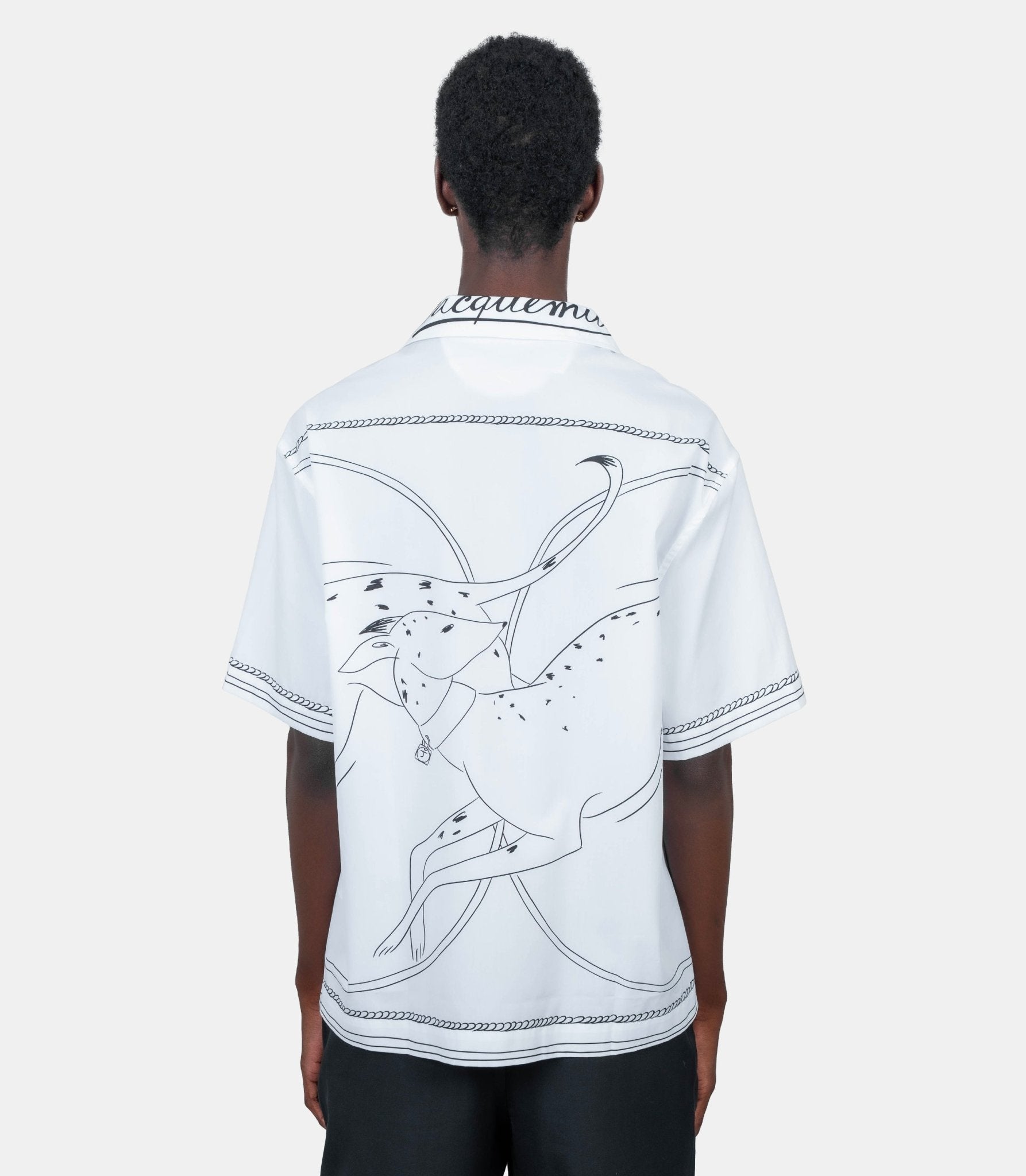 La chemise jean - 25HSHM00200BW00691 - 1KT - 46 - Jacquemus