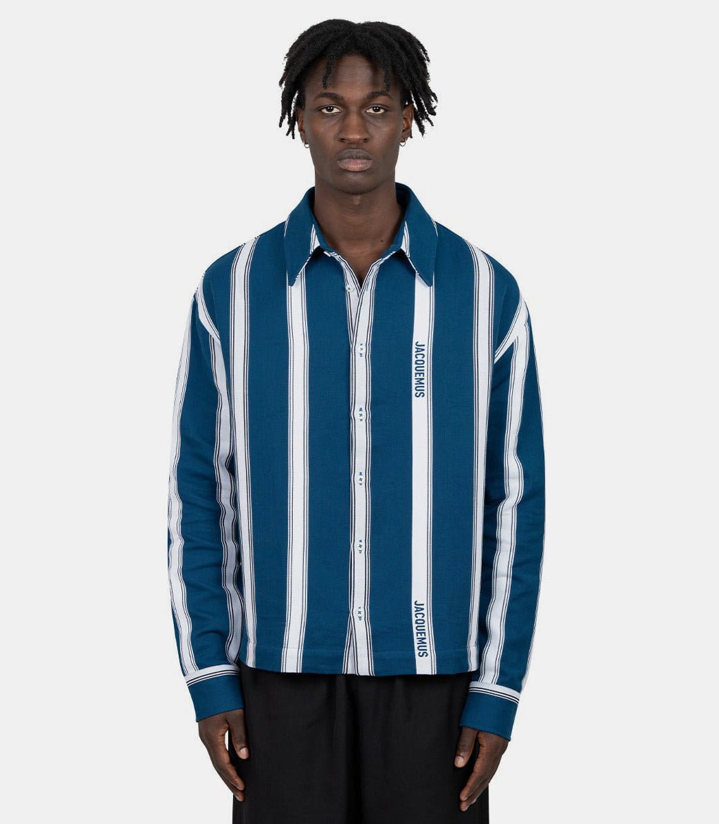 La chemise papier rayée24E246SH013 - 1655 - 3EZ - FW24 - 46Jacquemus