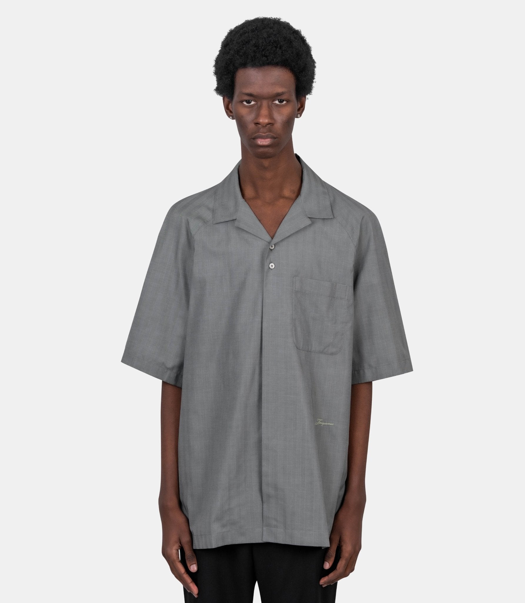 La chemise romarin mc - 26ESHM00573AW00776-580-46 - Jacquemus