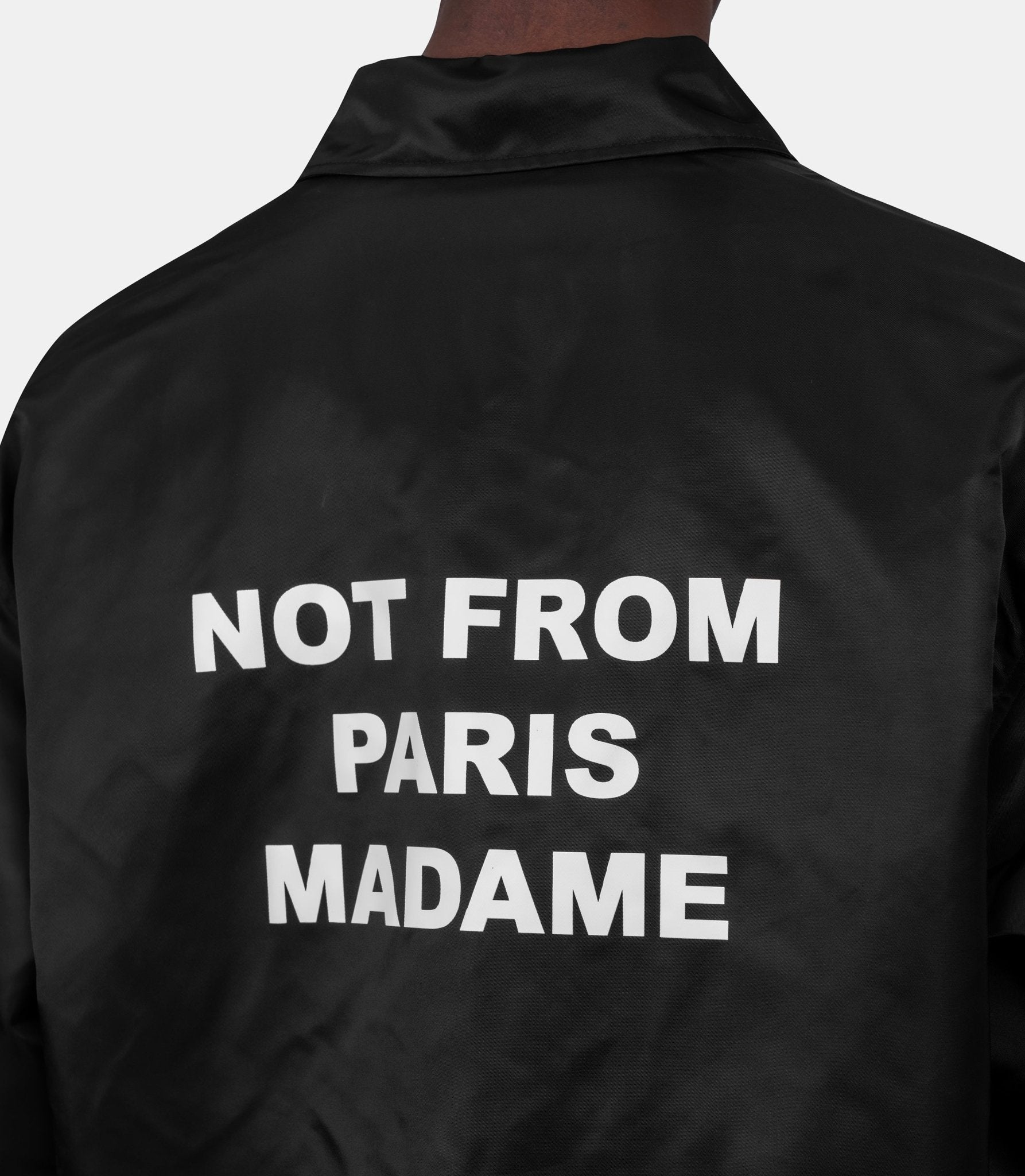 La veste slogan - PERM-JT183-PA014-BL-S - Drôle de monsieur