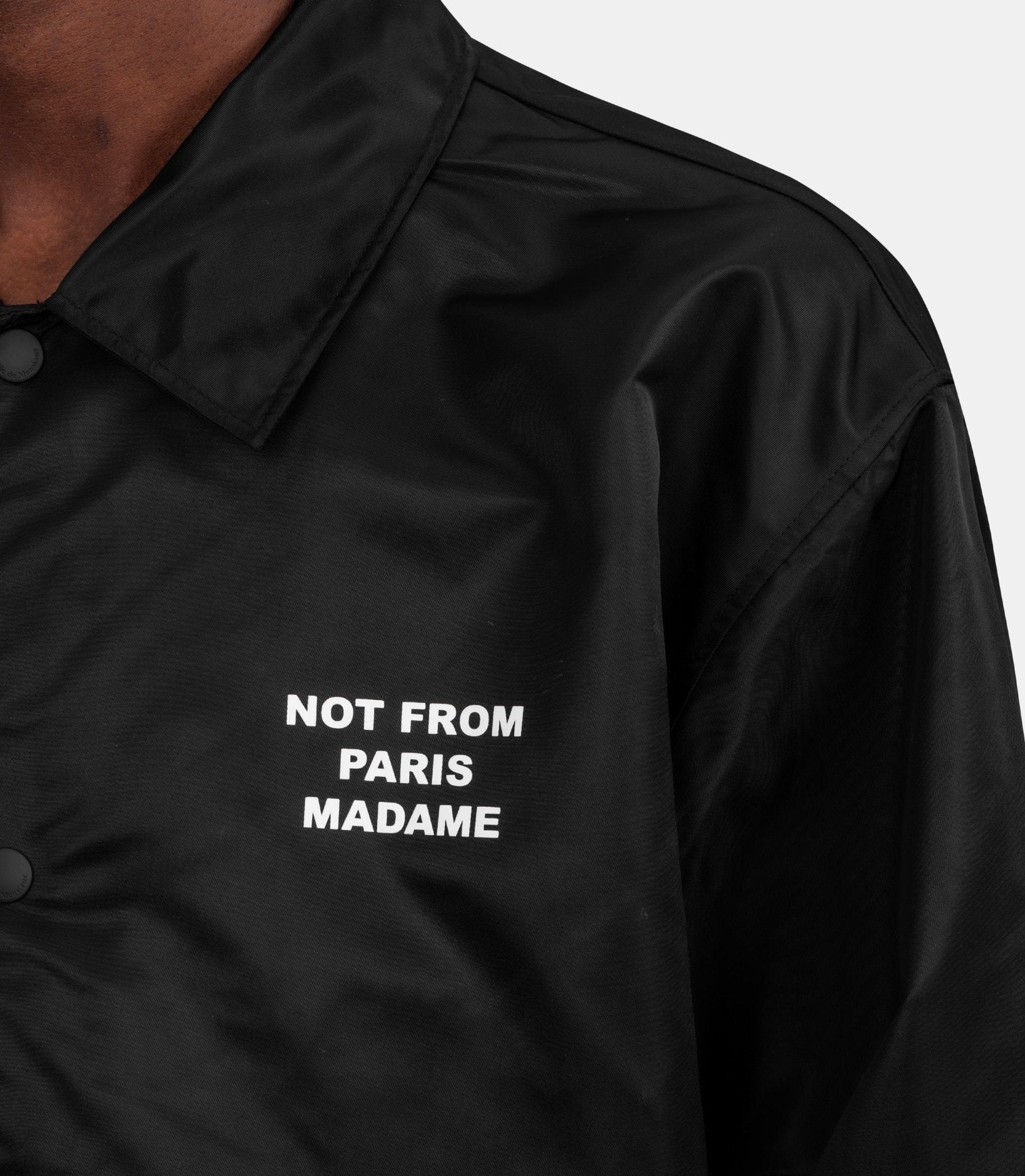 La veste slogan - PERM-JT183-PA014-BL-S - Drôle de monsieur