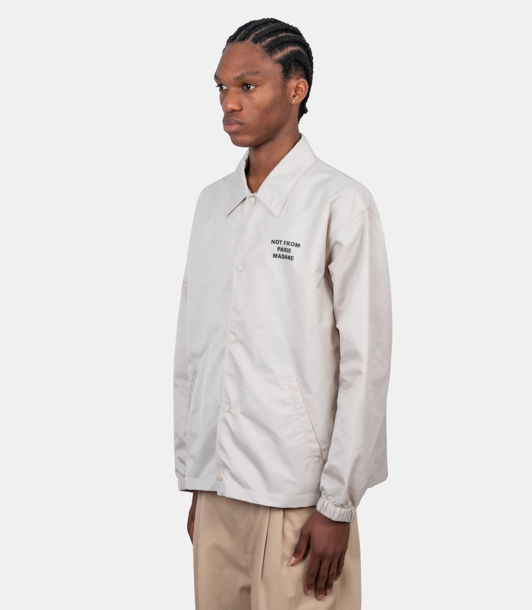 La veste slogan - PERM-JT183-PA014-MT-S - Drôle de monsieur