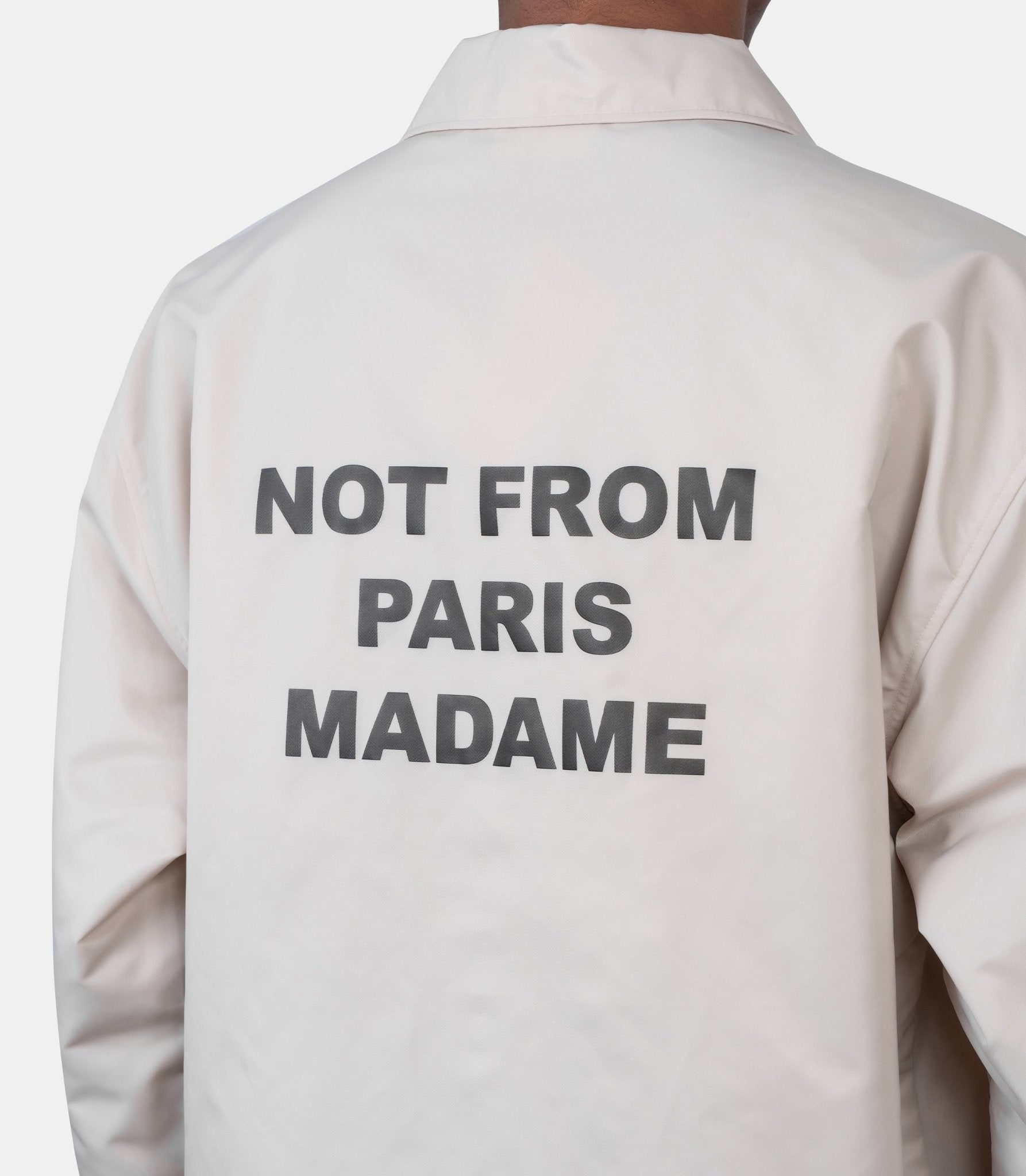La veste slogan - PERM-JT183-PA014-MT-S - Drôle de monsieur