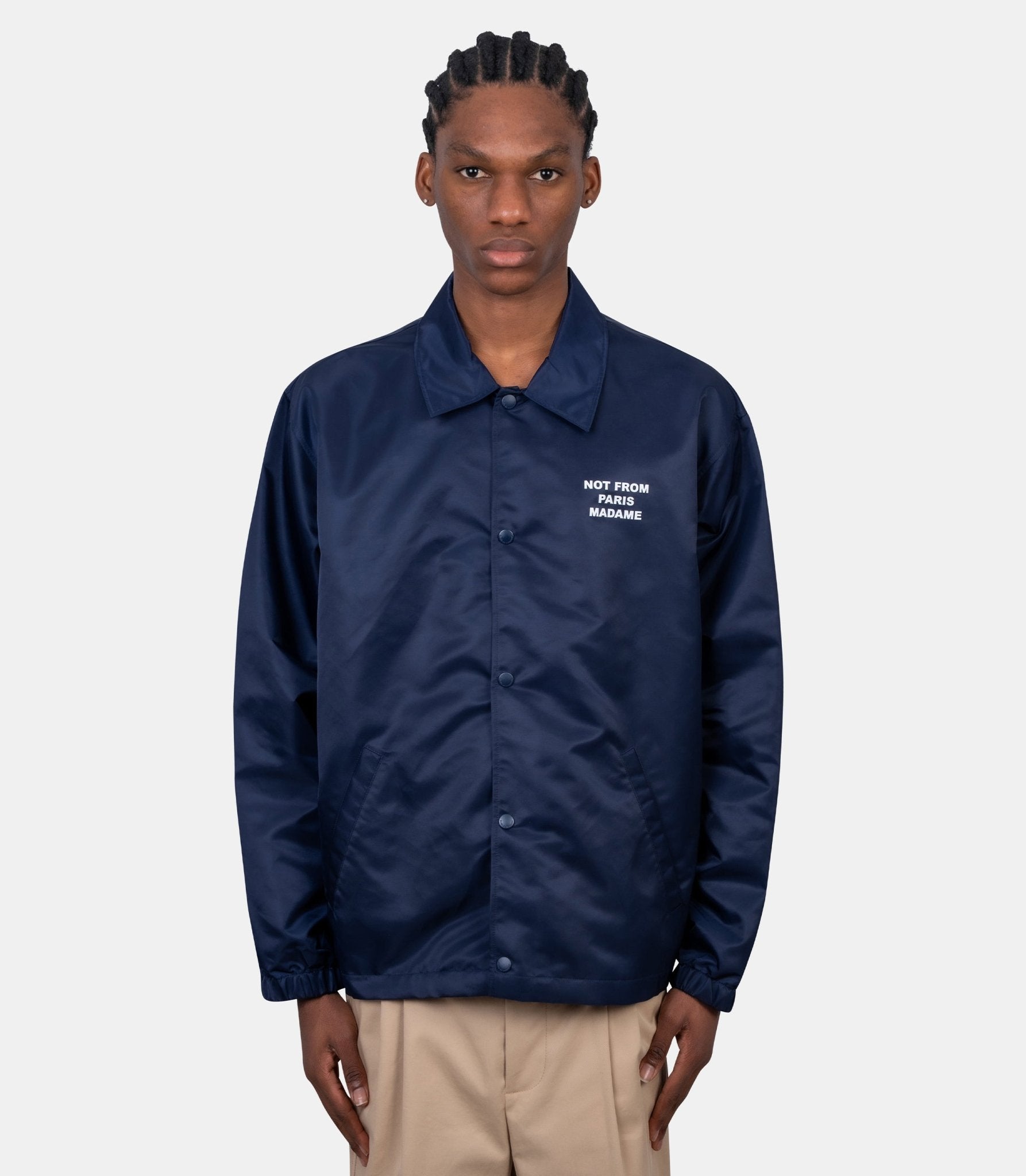 La veste slogan - PERM-JT183-PA014-NY-S - Drôle de monsieur