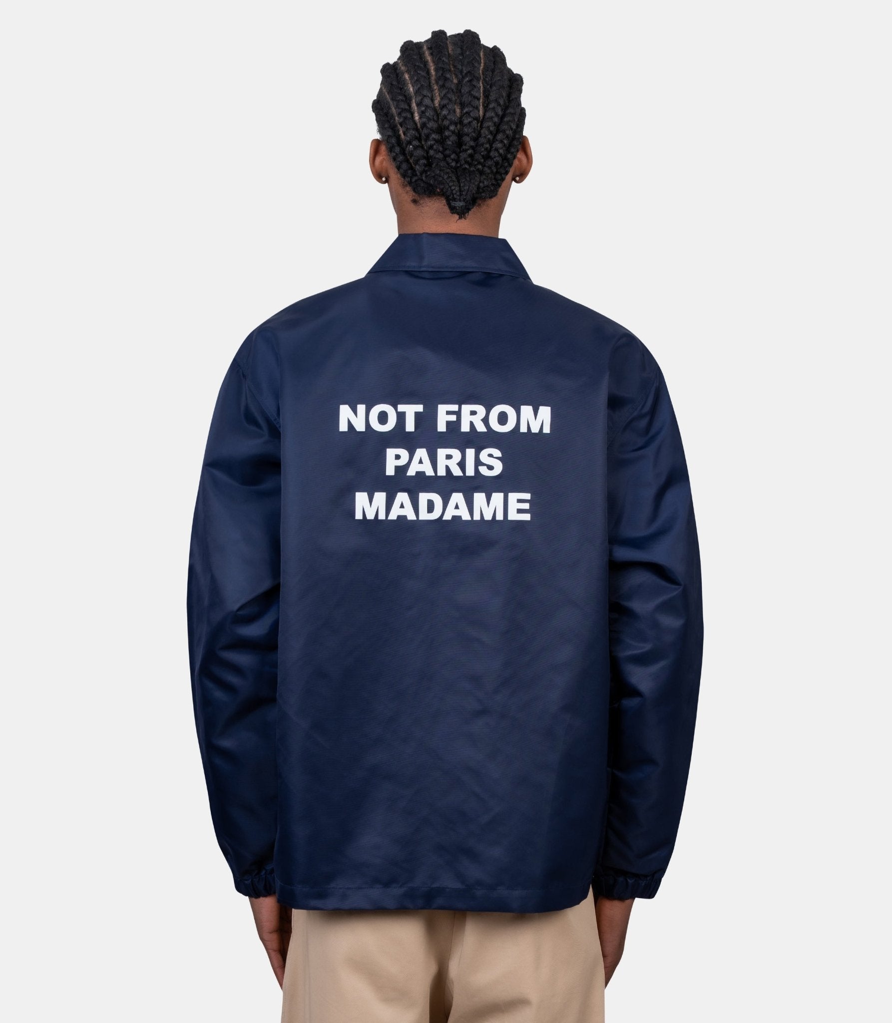 La veste slogan - PERM-JT183-PA014-NY-S - Drôle de monsieur