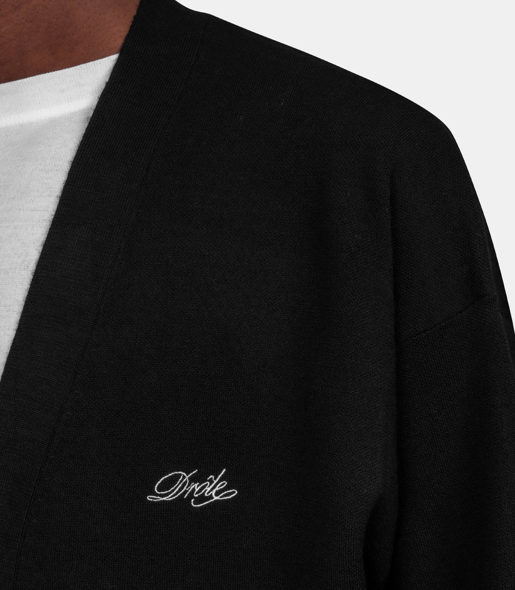 Le cardigan drôle - PERM-CA123-WO007-BL-XS - Drôle de monsieur
