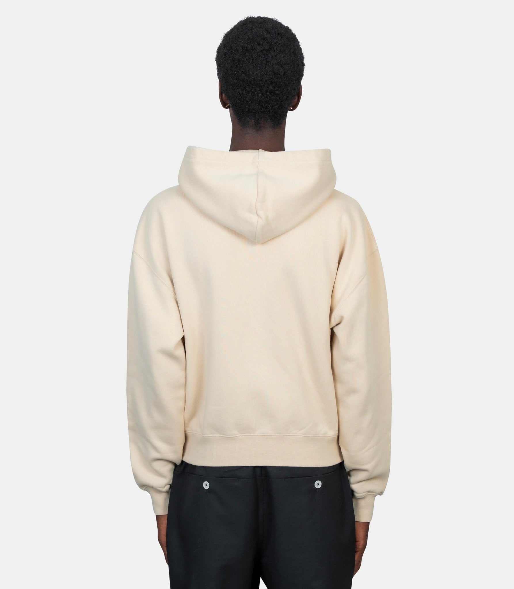 Le hoodie zip gros grain - 24HHOM00257AJ00126 - 150 - S - Jacquemus