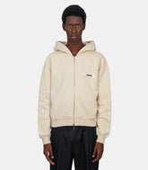 Le hoodie zip gros grain - 24HHOM00257AJ00126 - 150 - S - Jacquemus