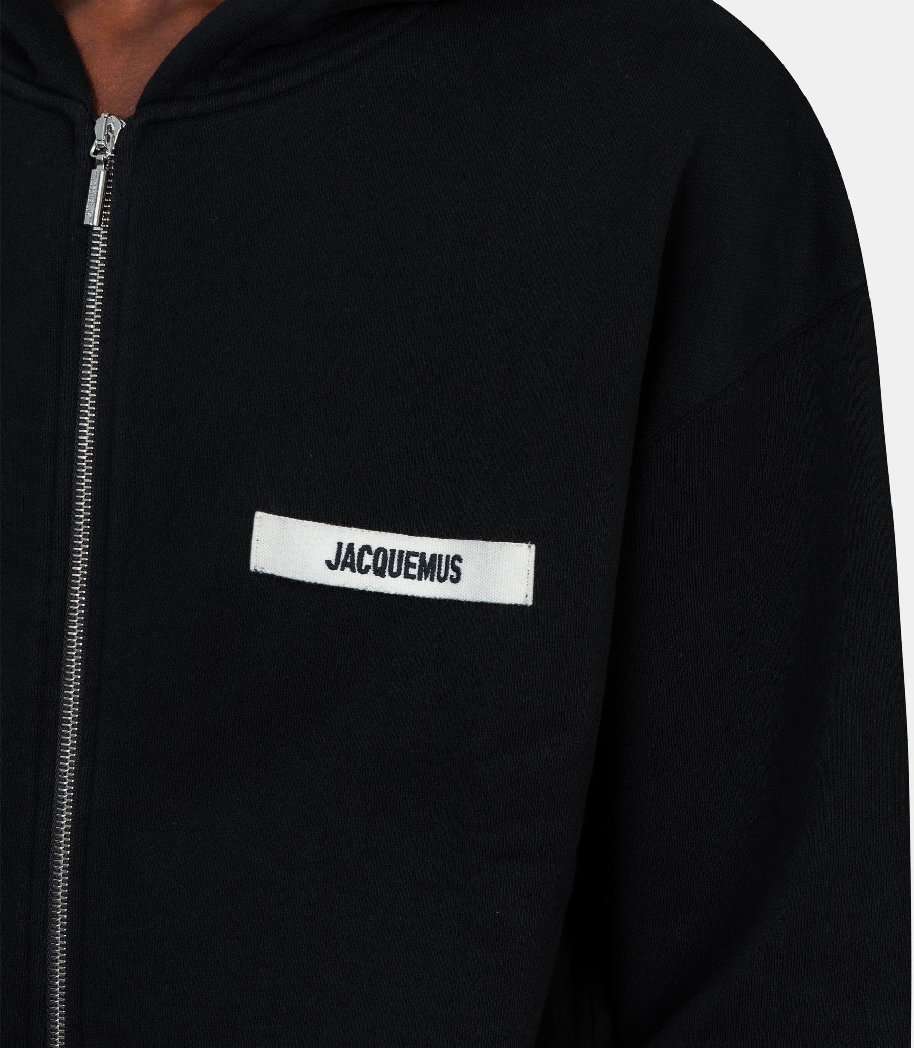 Le hoodie zip gros grain - 24HHOM00257AJ00126 - 990 - XS - Jacquemus