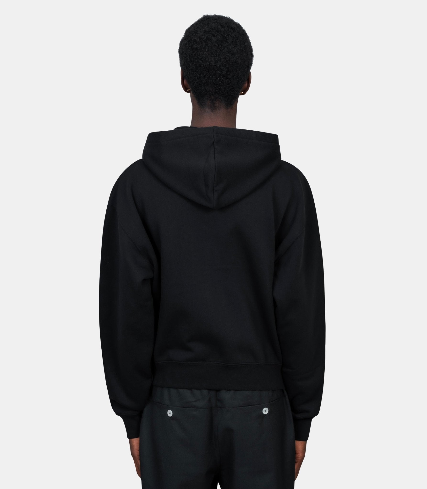 Le hoodie zip gros grain - 24HHOM00257AJ00126 - 990 - XS - Jacquemus