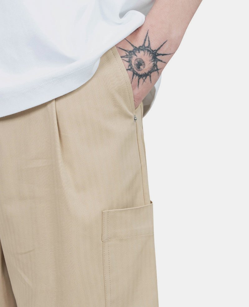 Le pantalon cropped twillF - BP155 - CO206 - BG - SDrôle de monsieur