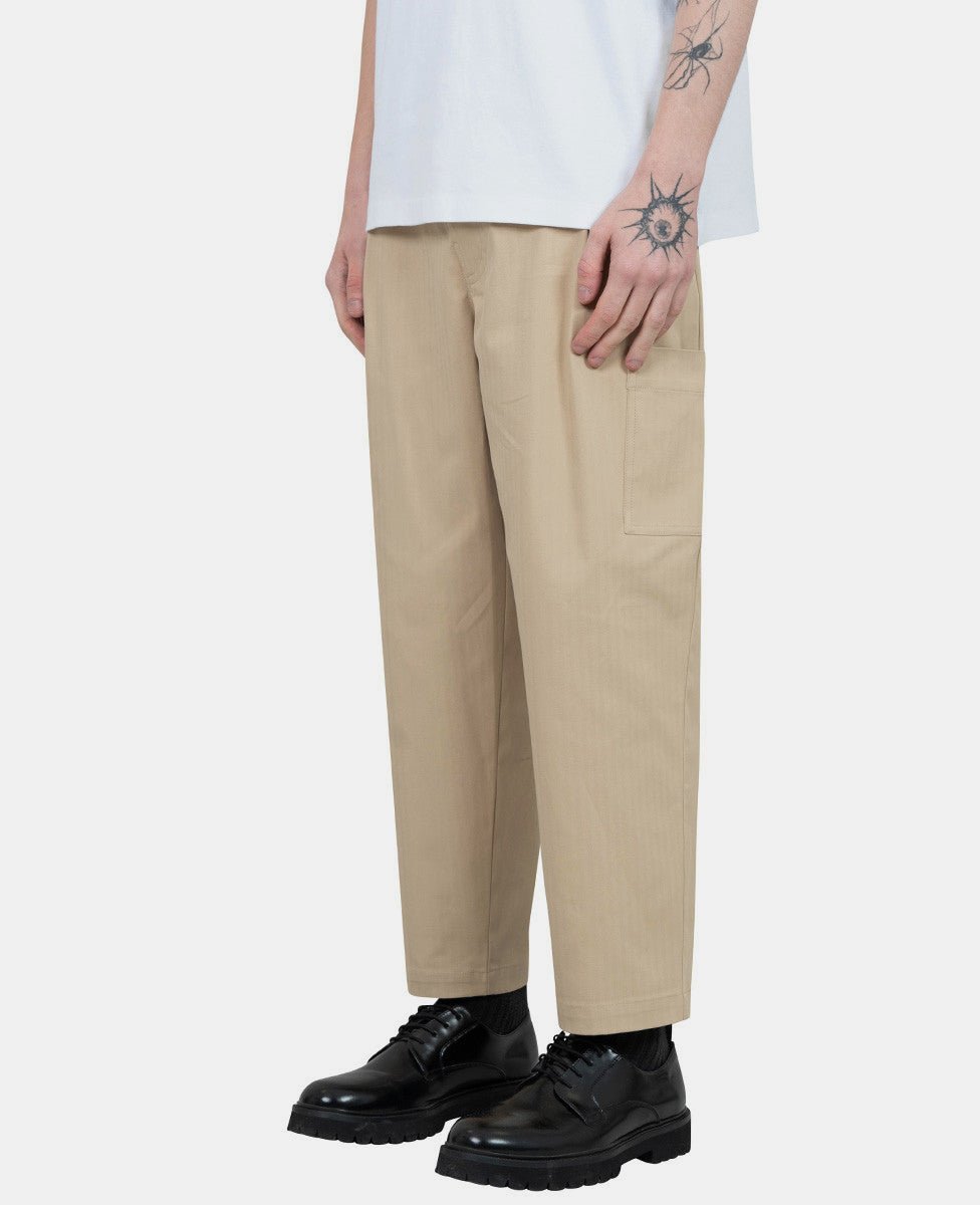 Le pantalon cropped twillF - BP155 - CO206 - BG - SDrôle de monsieur