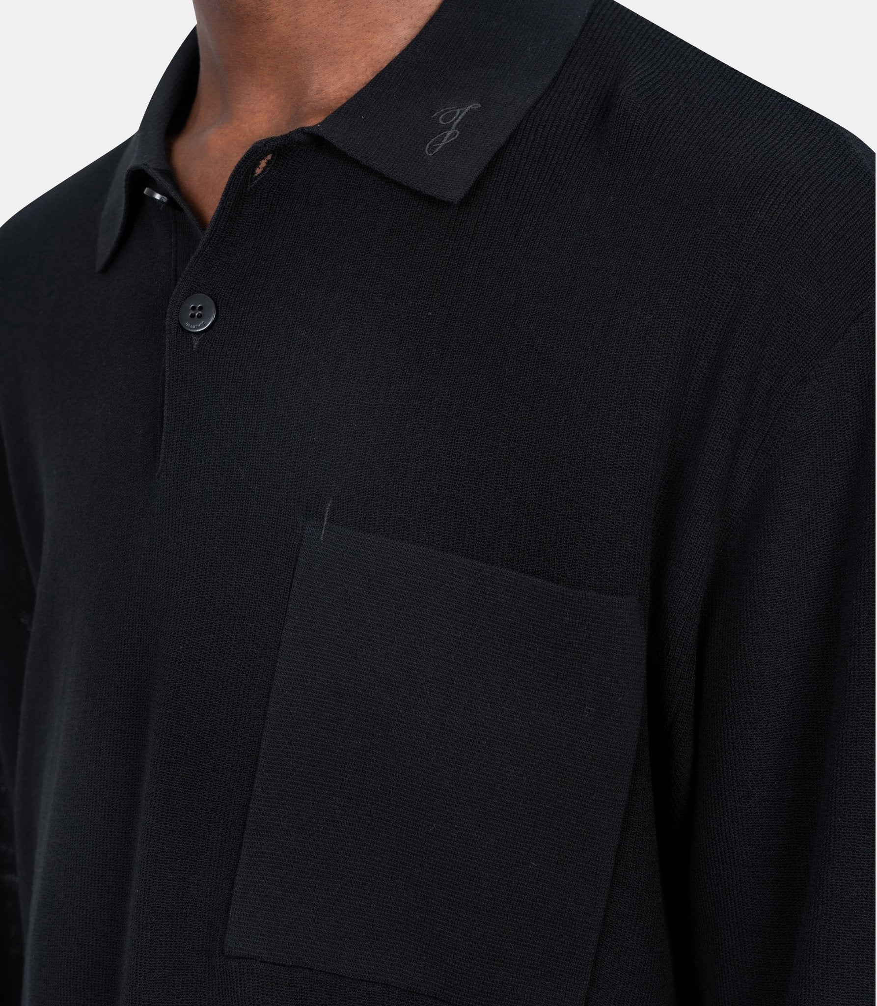 Le polo tricot - 25HPOM00603AK00274 - 990 - S - Jacquemus