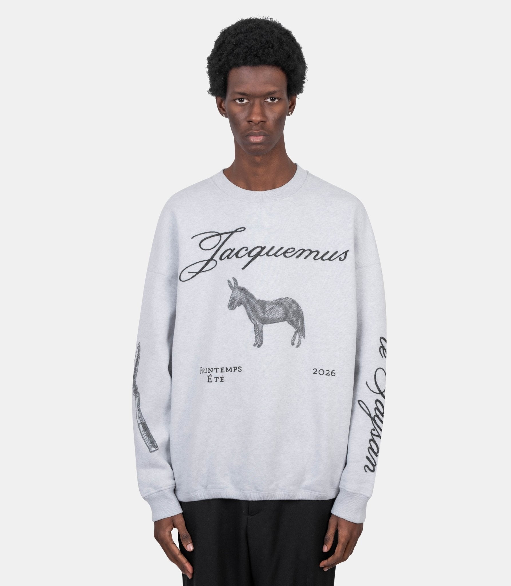 Le sweatshirt âne - 26ESSM00314AJ00174-9DS-XS - Jacquemus