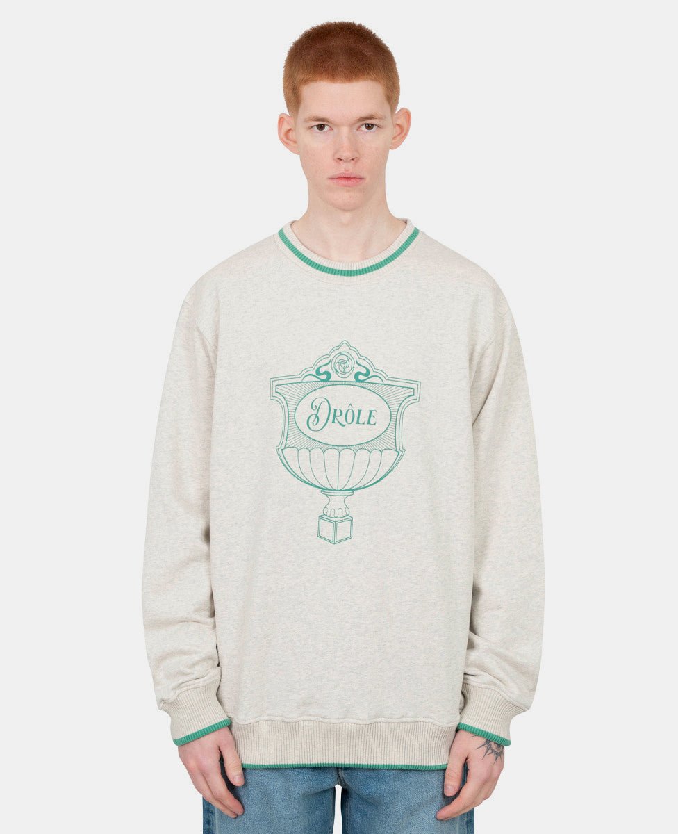 Le sweatshirt drôle cupG - SW160 - CO127 - GY - SDrôle de monsieur