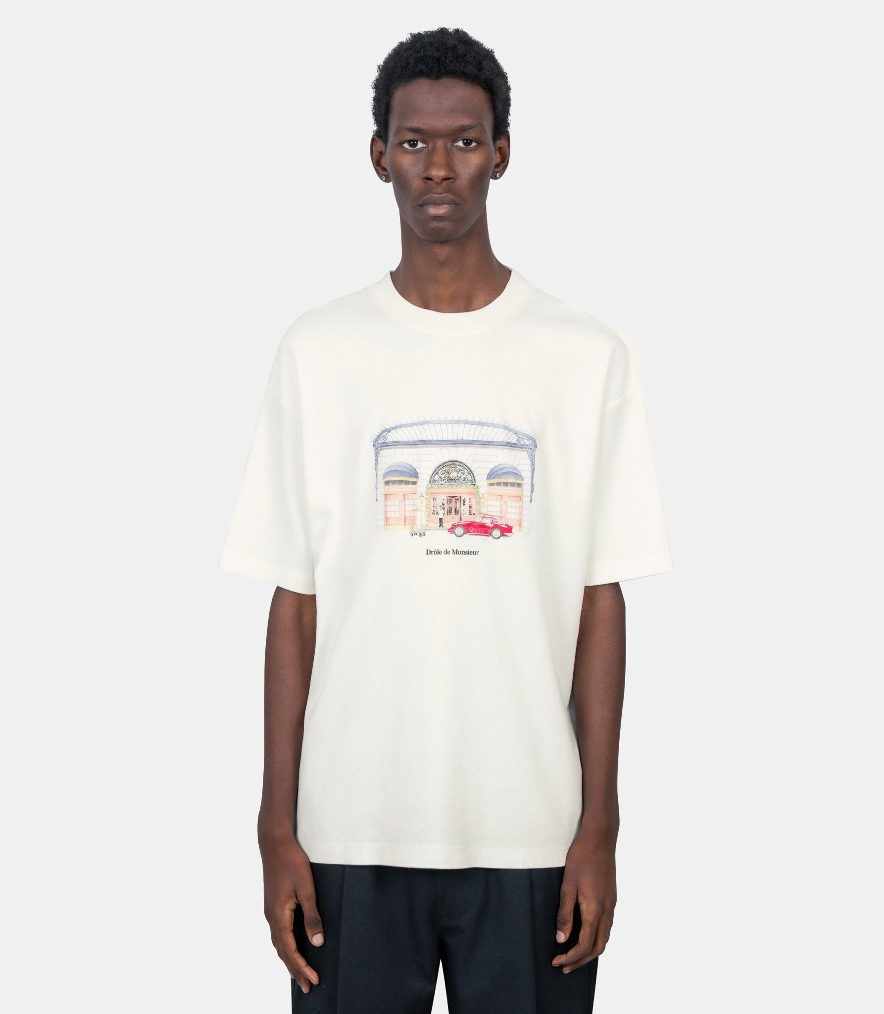 Le t-shirt drôle palace - I - TS285 - CO002 - OW - XS - Drôle de monsieur