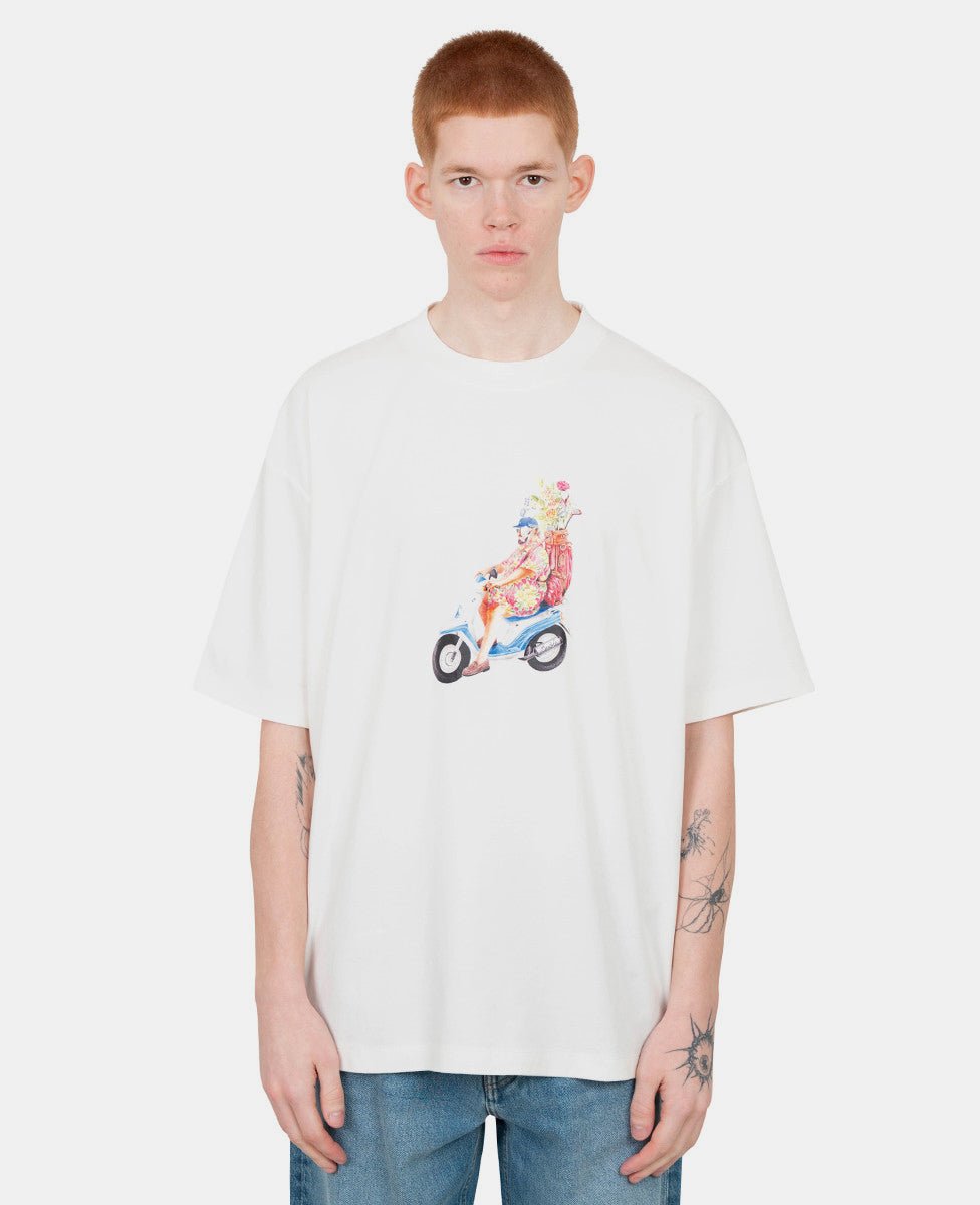 Le t-shirt golfeur - G - TS236 - CO002 - OW - S - Drôle de monsieur