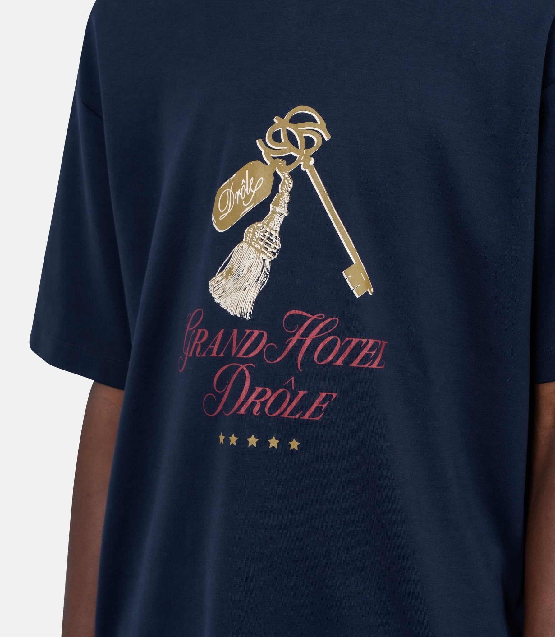 Le t-shirt grand hôtel - H - TS261 - CO002 - NY - S - Drôle de monsieur