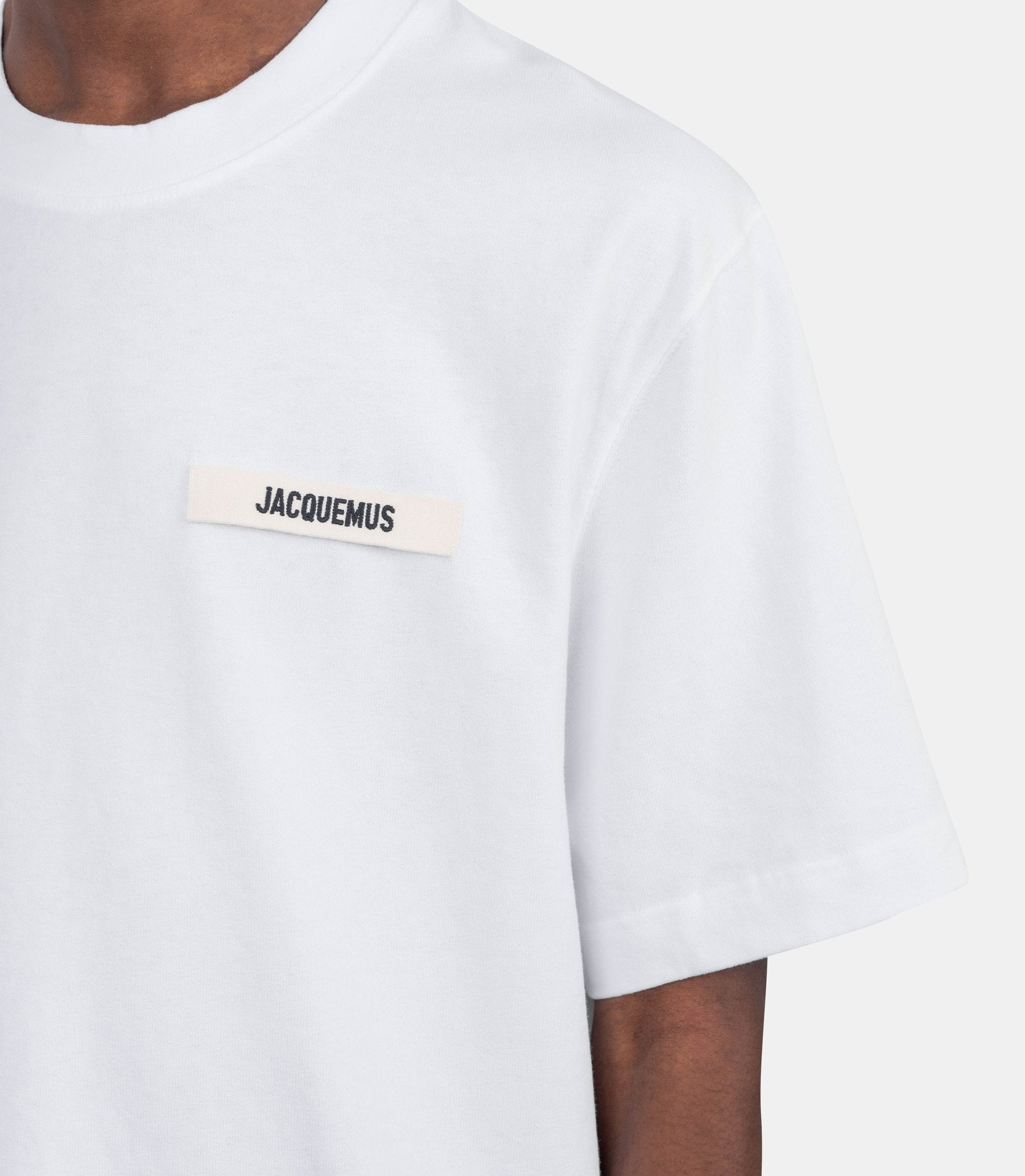 Le t-shirt gros grain - 25HTSM00133AJ00226-100-XS - Jacquemus
