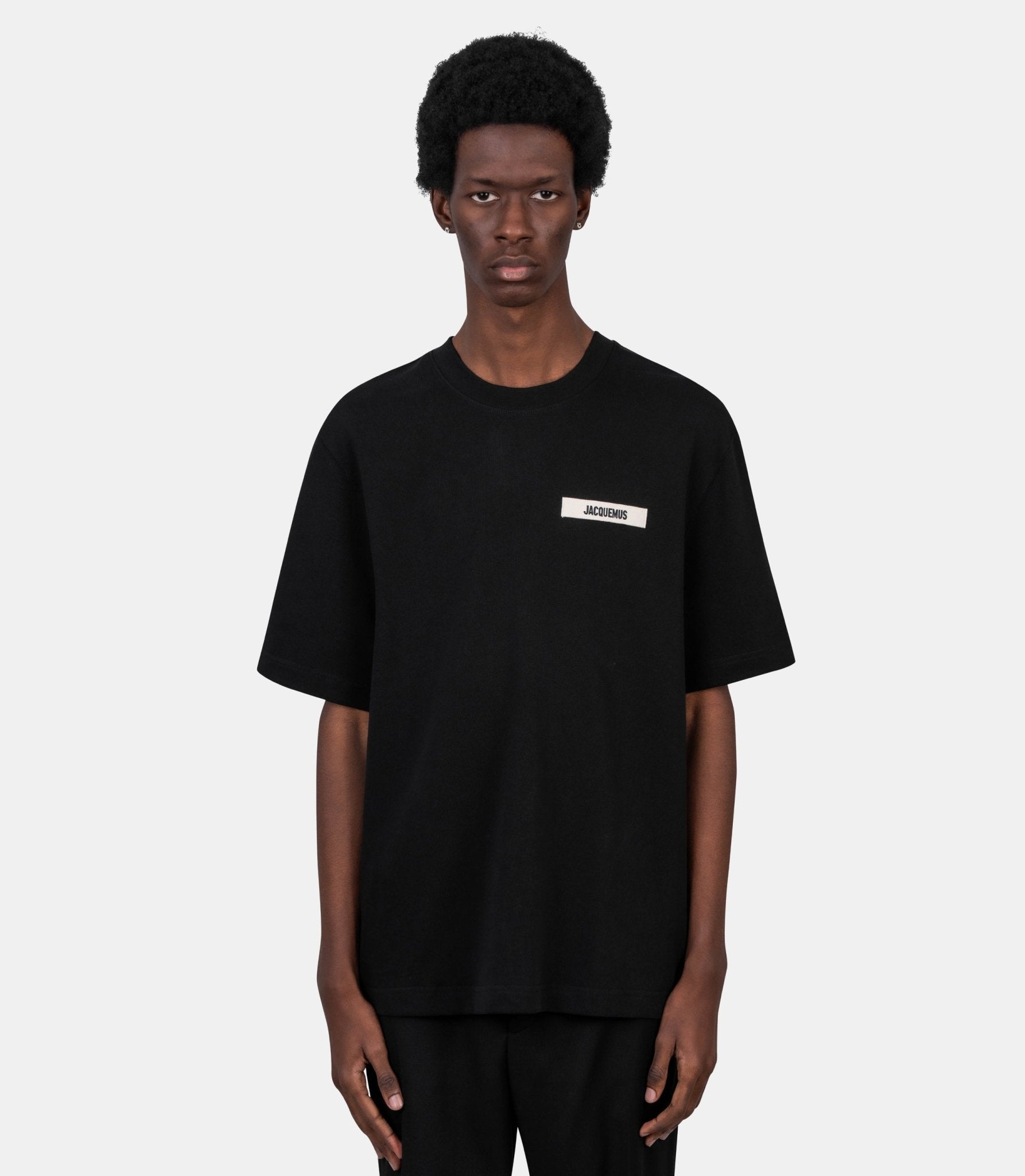 Le t-shirt gros grain - 25HTSM00133AJ00226-990-XS - Jacquemus