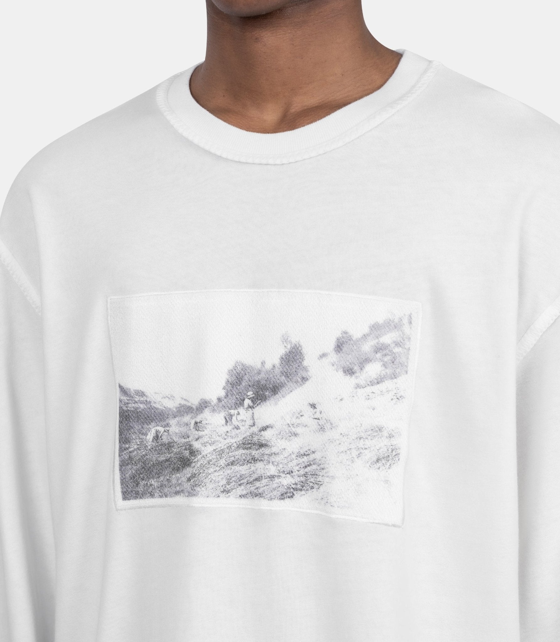 Le t-shirt paysan ml - 26ETSM00596AJ00256-1NU-XS - Jacquemus
