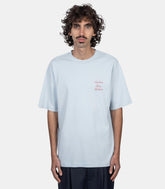 Le t-shirt slogan calligraphy - K-TS209-CO002-LBE-XXS - Drôle de monsieur