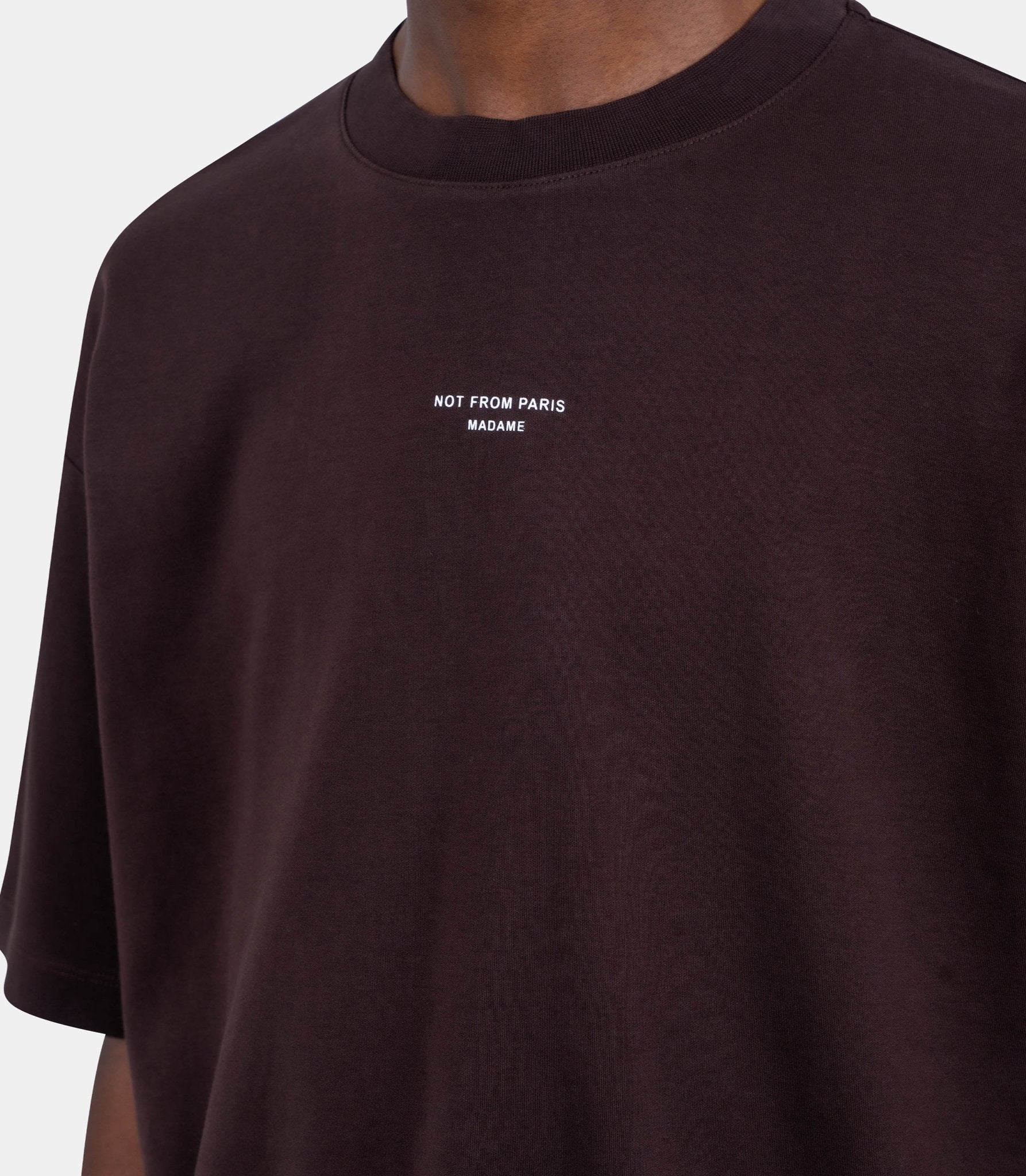 Le t-shirt slogan classique - I - TS202 - CO002 - DBN - XS - Drôle de monsieur