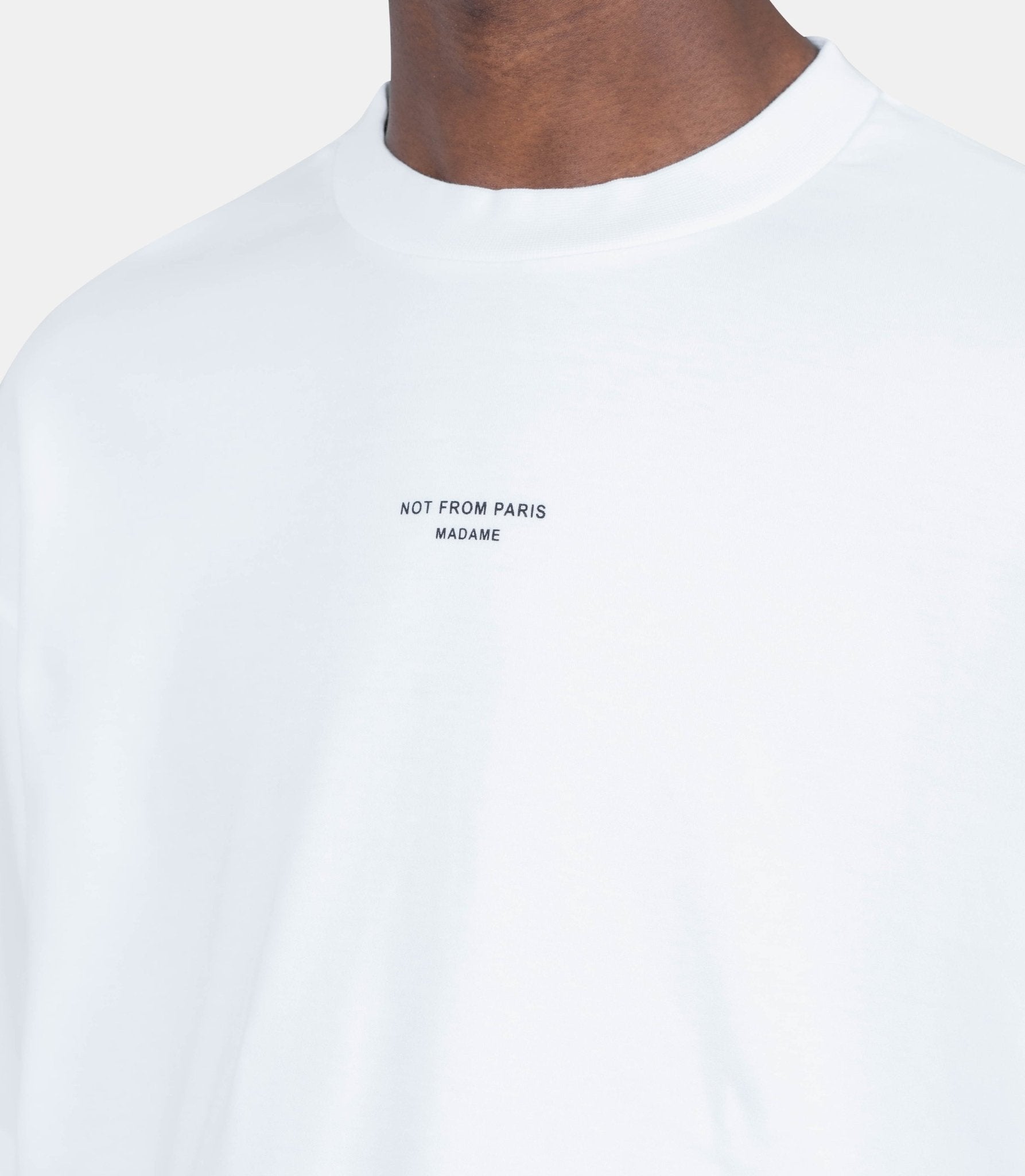 Le t-shirt slogan classique - PERM - TS202 - CO002 - OPW - XS - Drôle de monsieur