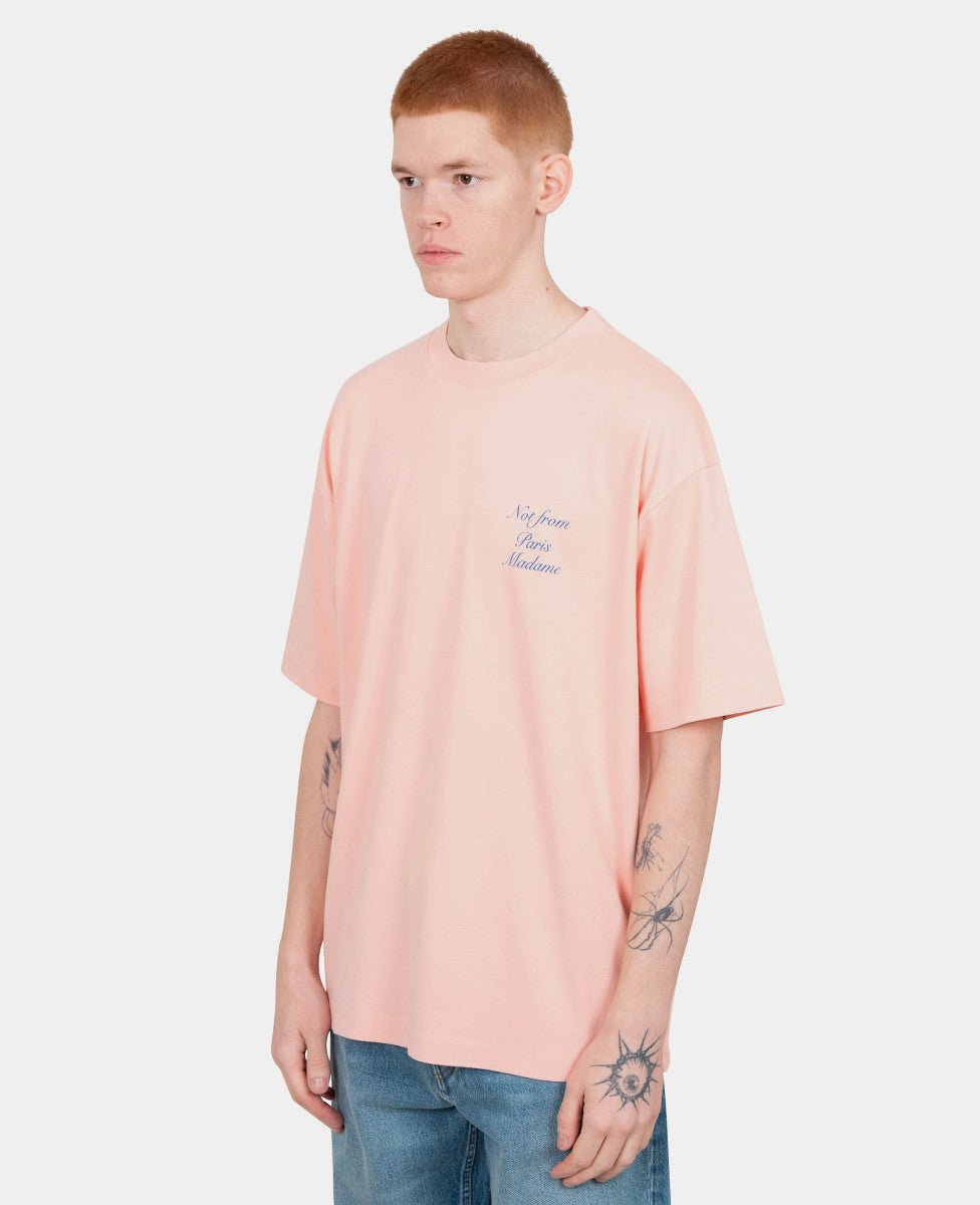 Le t-shirt slogan cursiveG - TS209 - CO002 - LPI - XSDrôle de monsieur
